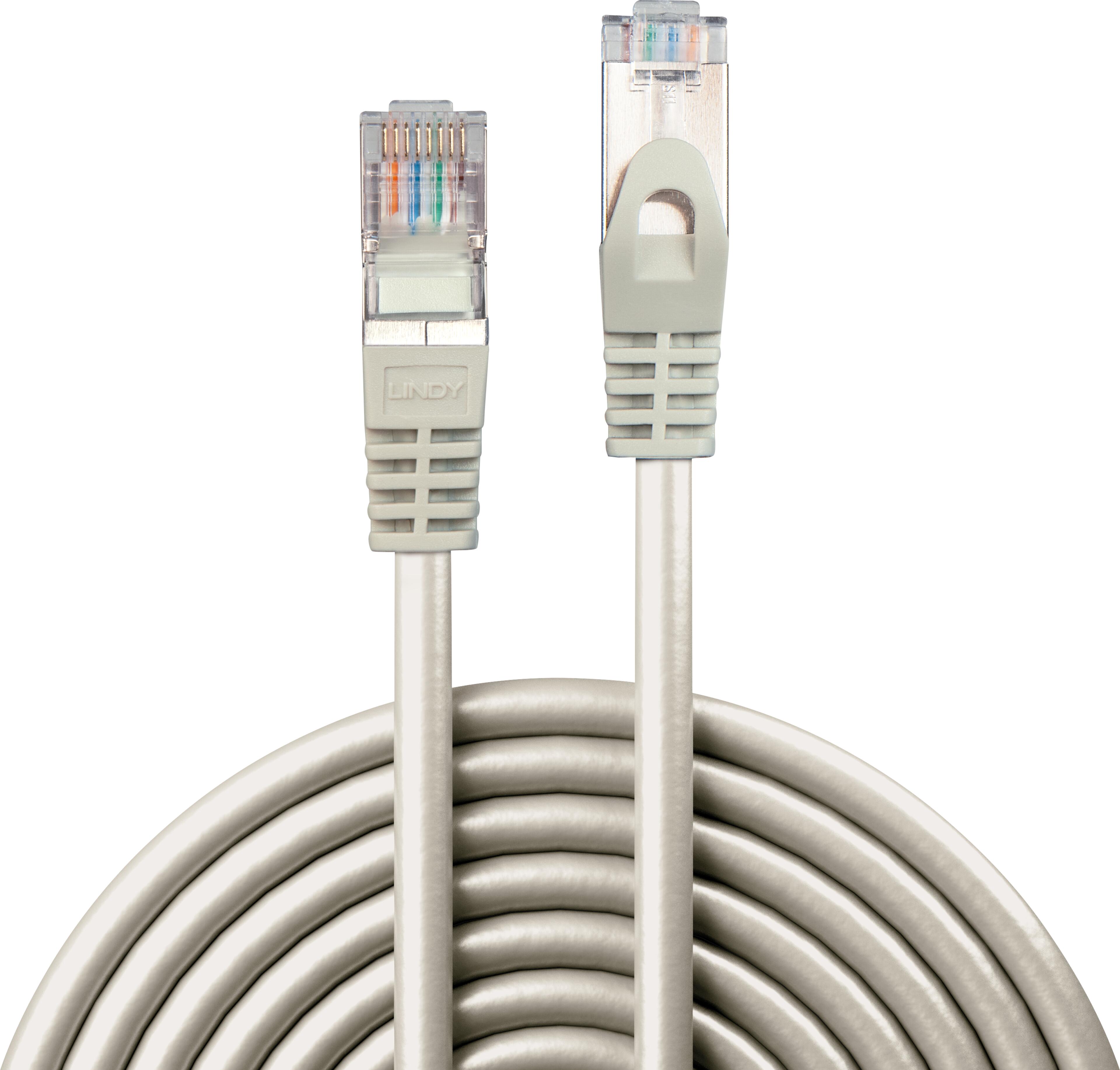 Patch Cable RJ45 F/UTP Cat5e 2m Grey