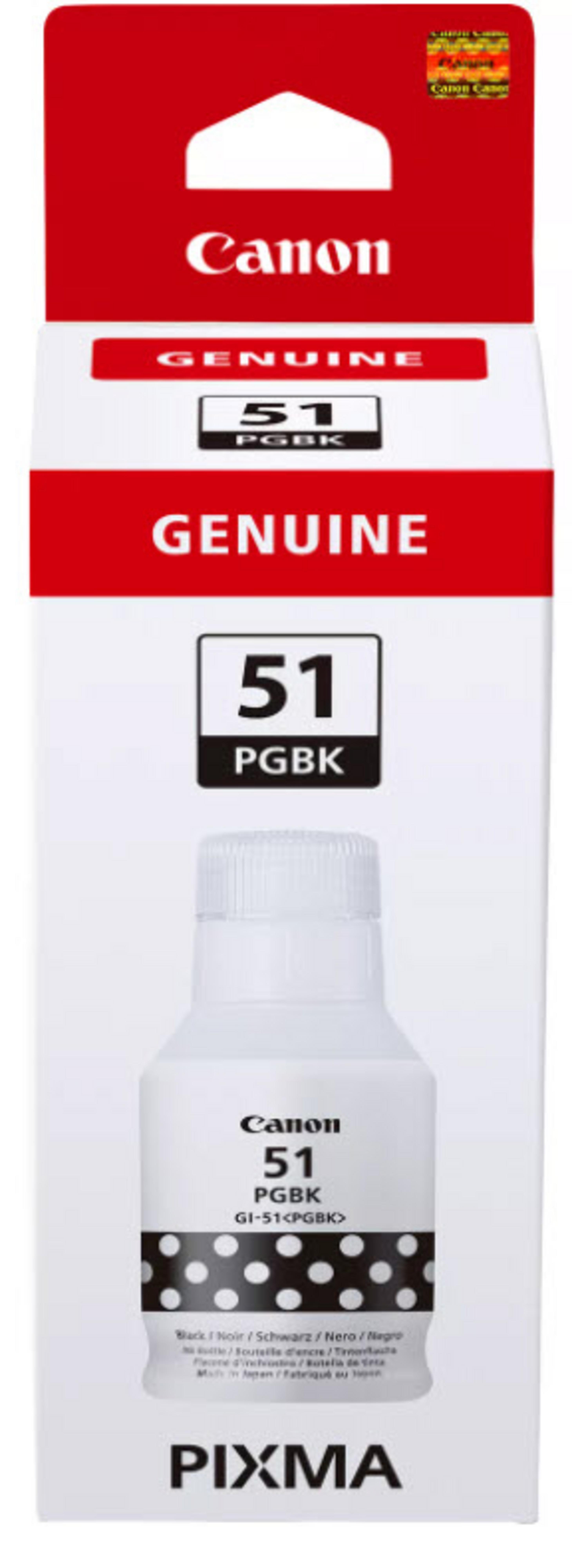 Encre Canon GI-51PGBK, noir