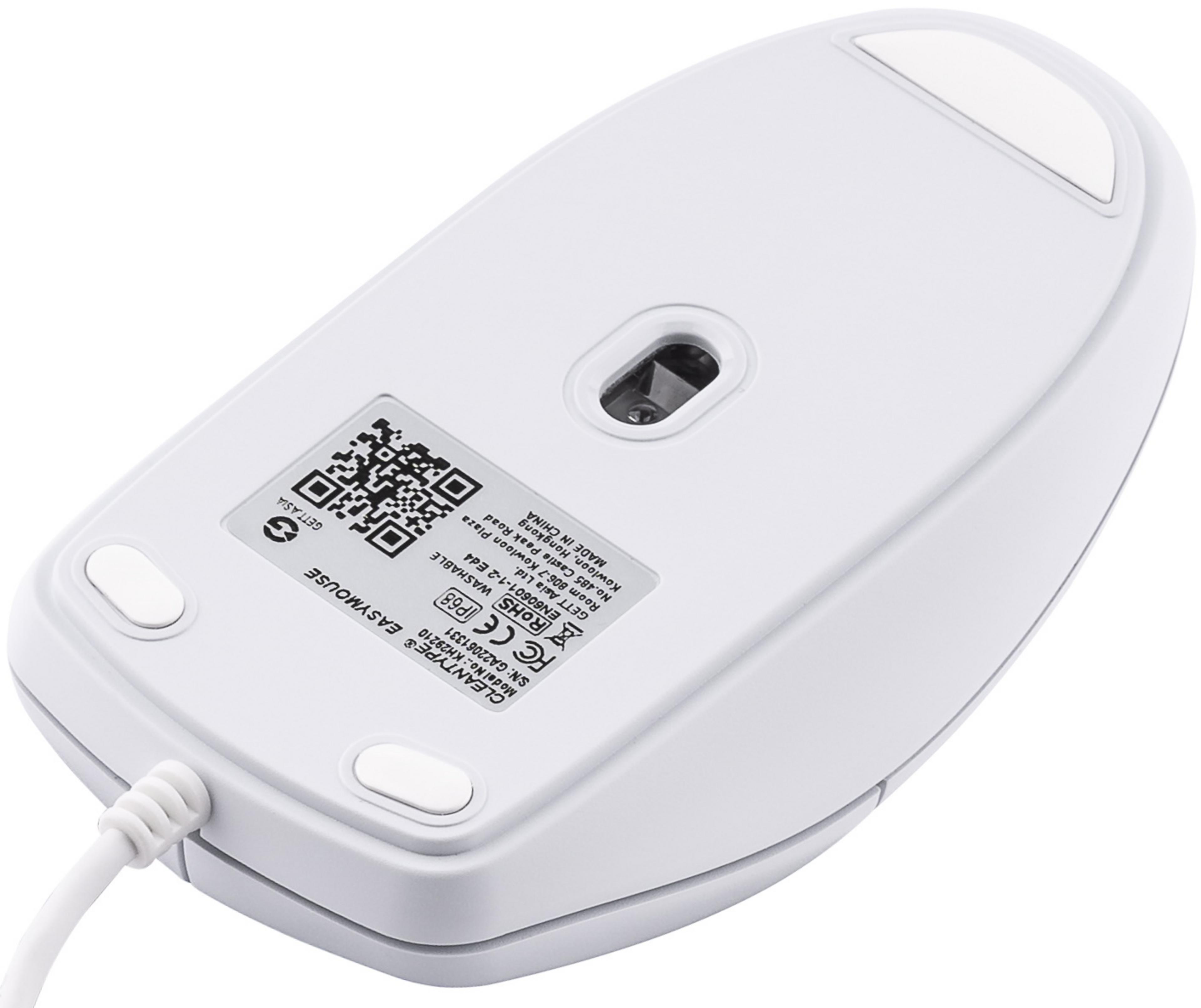 GETT GCQ Easy Scroll Wheel Mouse White