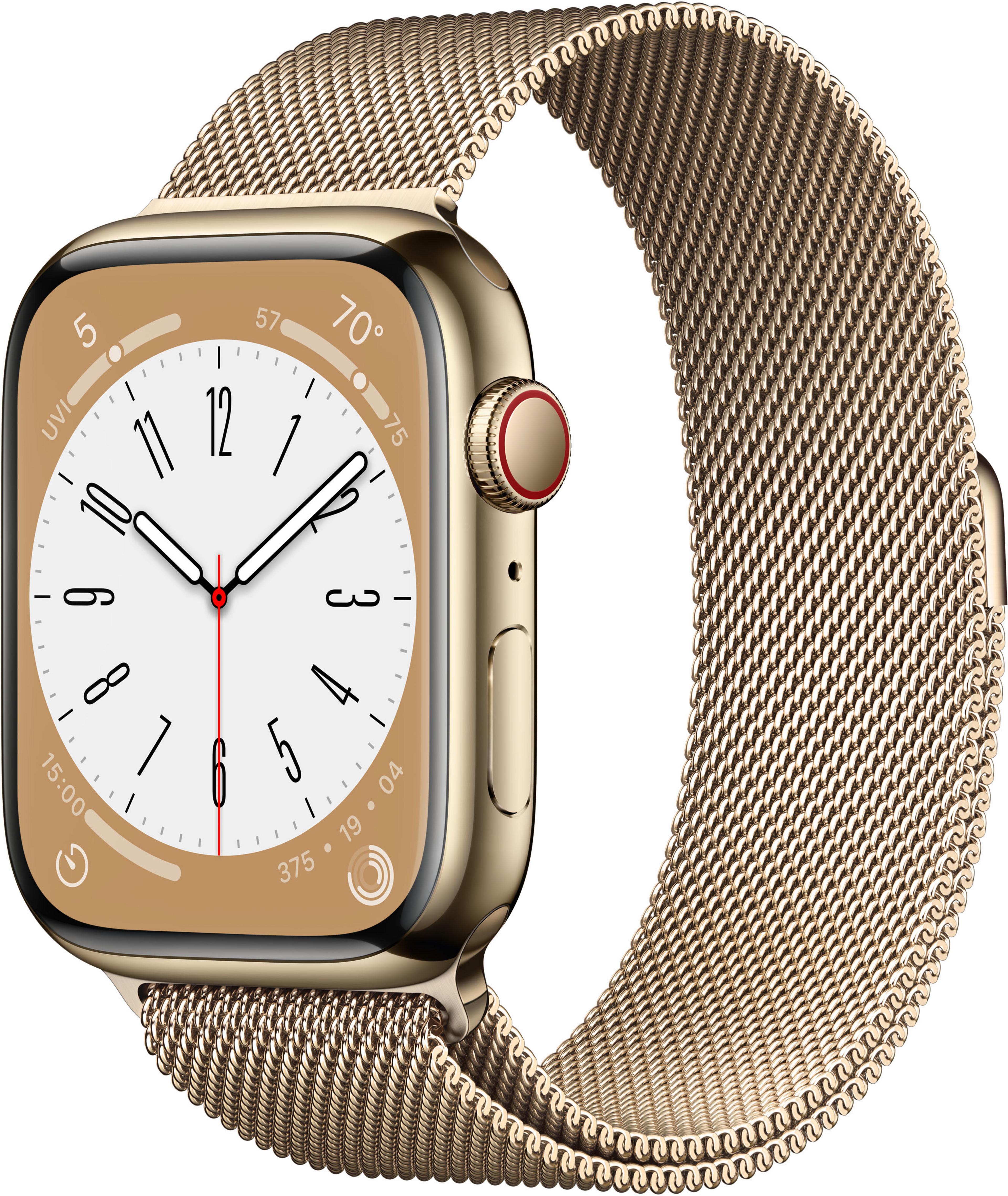 Apple Watch S8 GPS+LTE 45mm acciaio oro