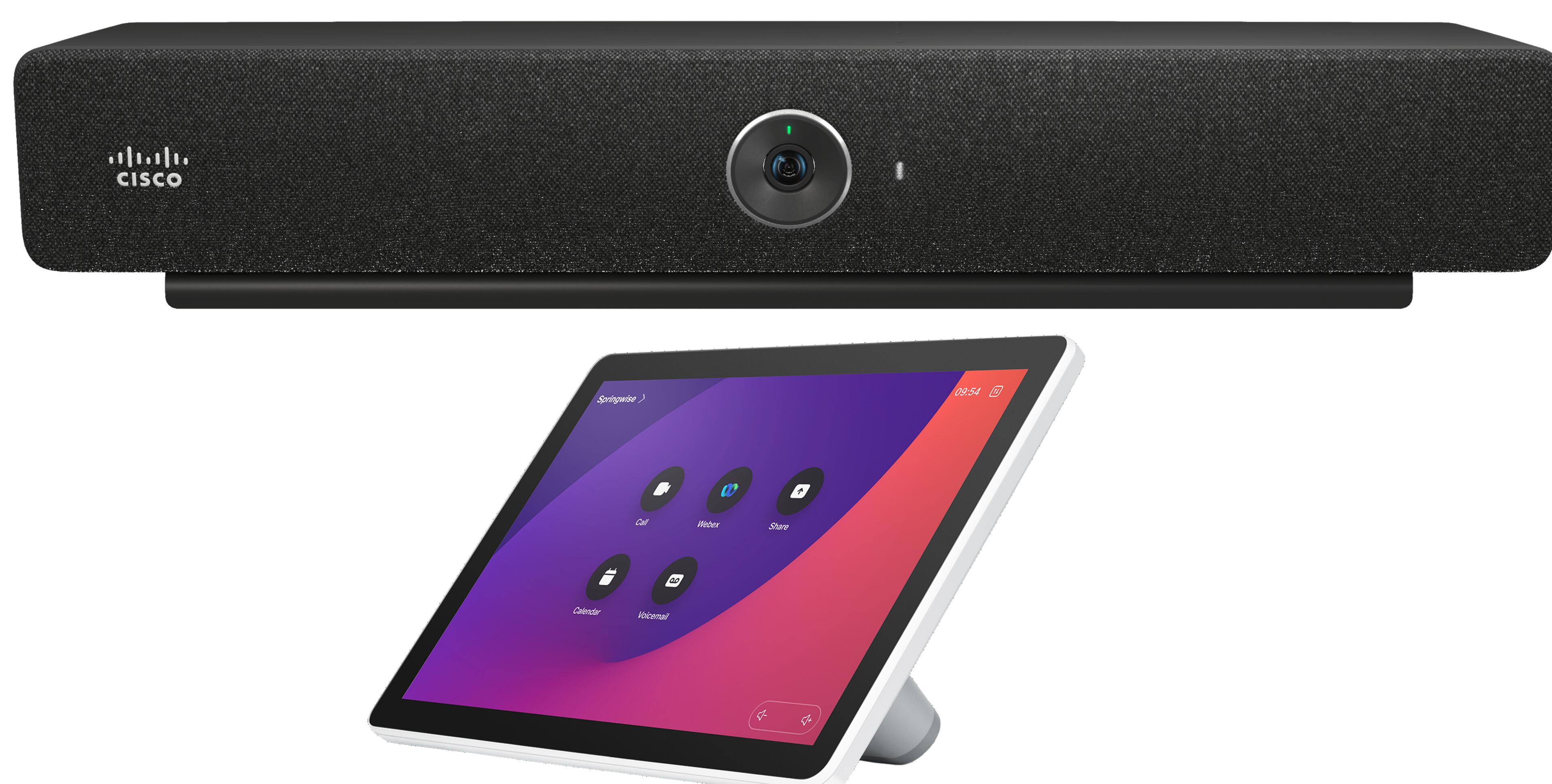 Cisco Room Bar w/ Navigator Carbon Black