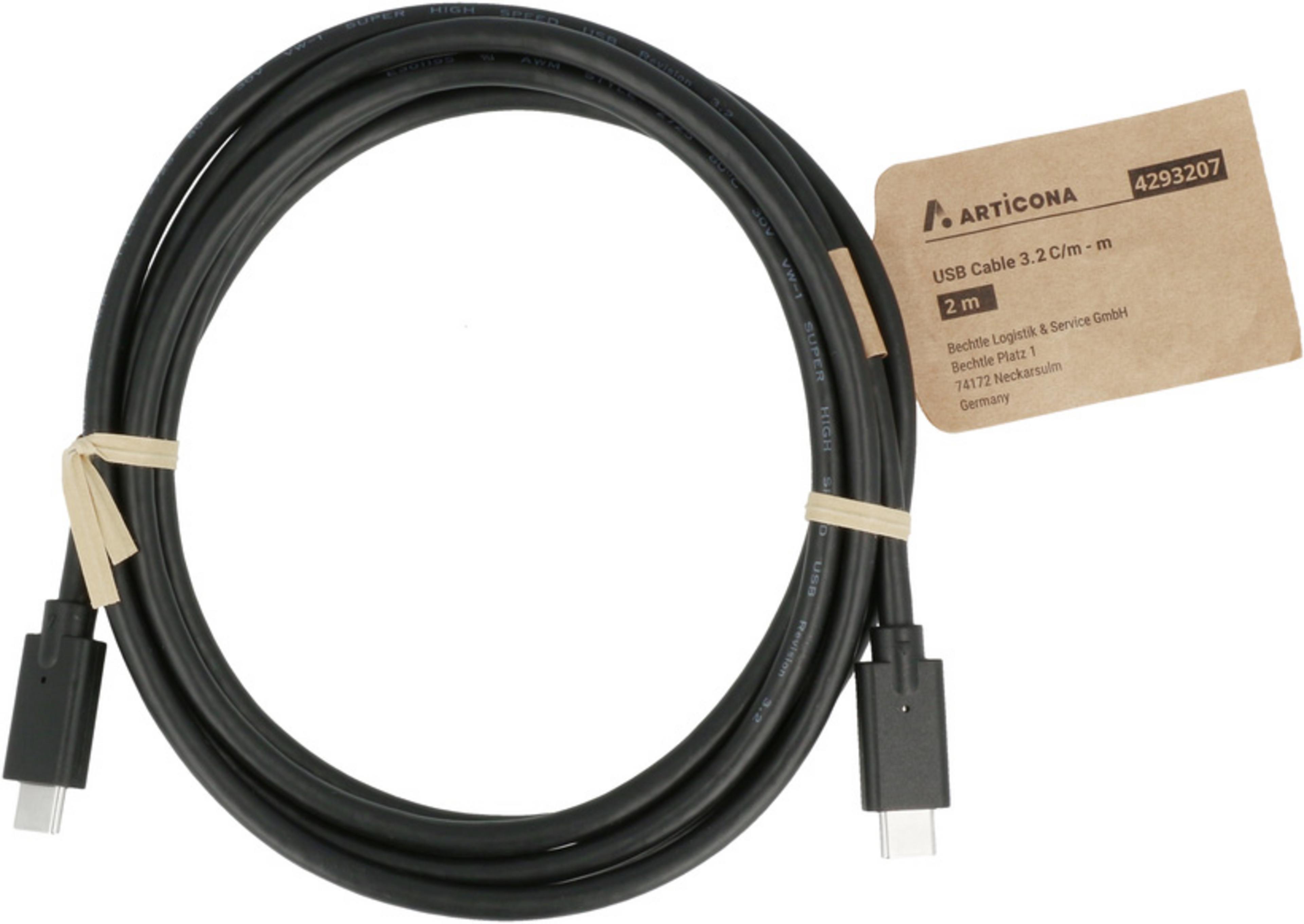 ARTICONA USB Typ C Kabel 2 m