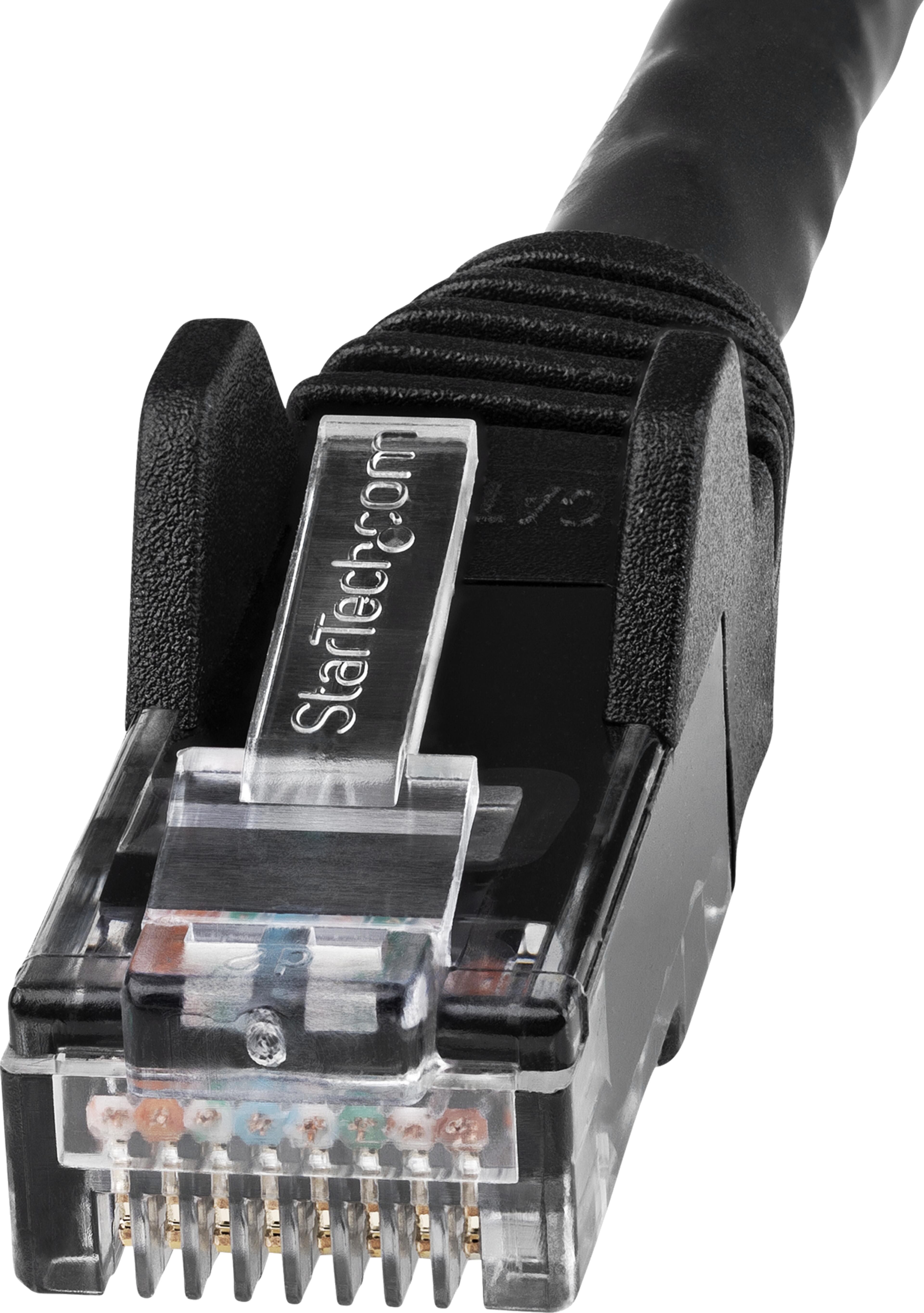 Patch Cable RJ45 U/UTP Cat6 1m Black