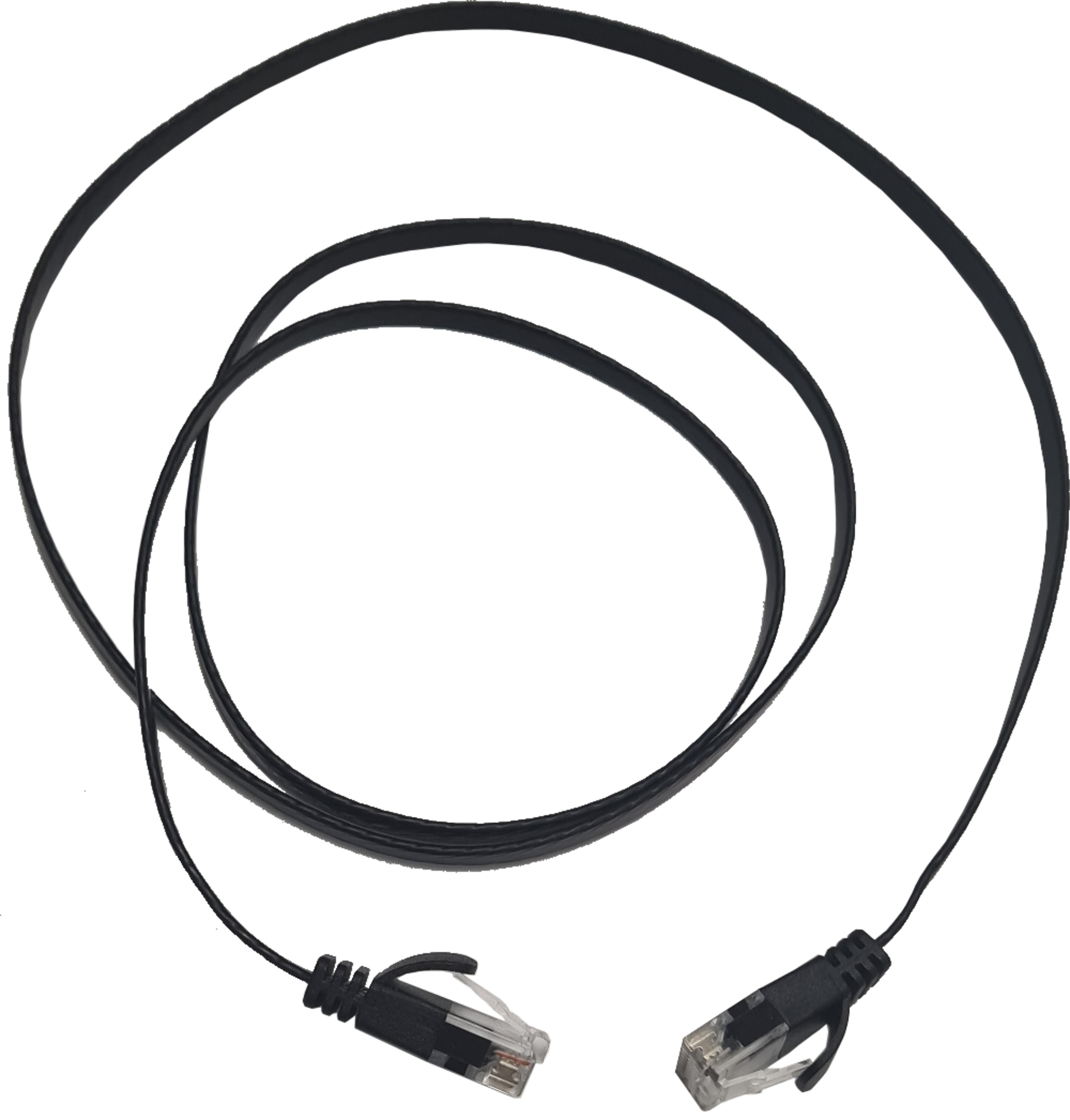 Patchkabel Flach RJ45 U/UTP Cat6a 5 m