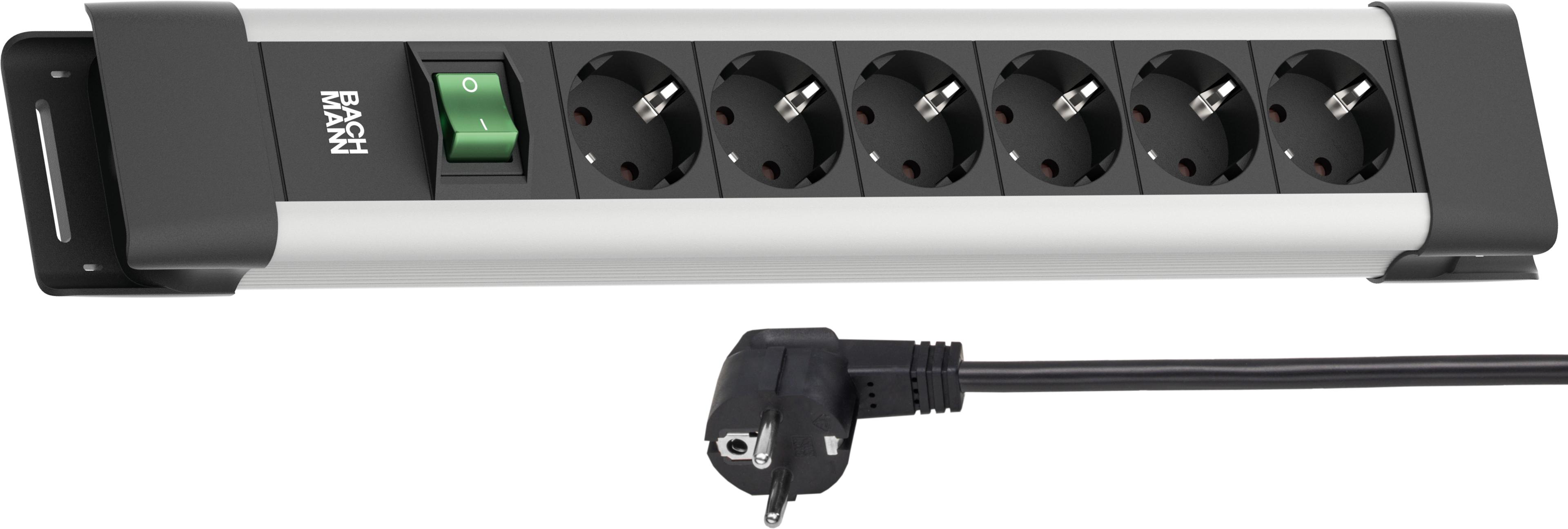 Steckdosenleiste Connectus 6fach 2 m