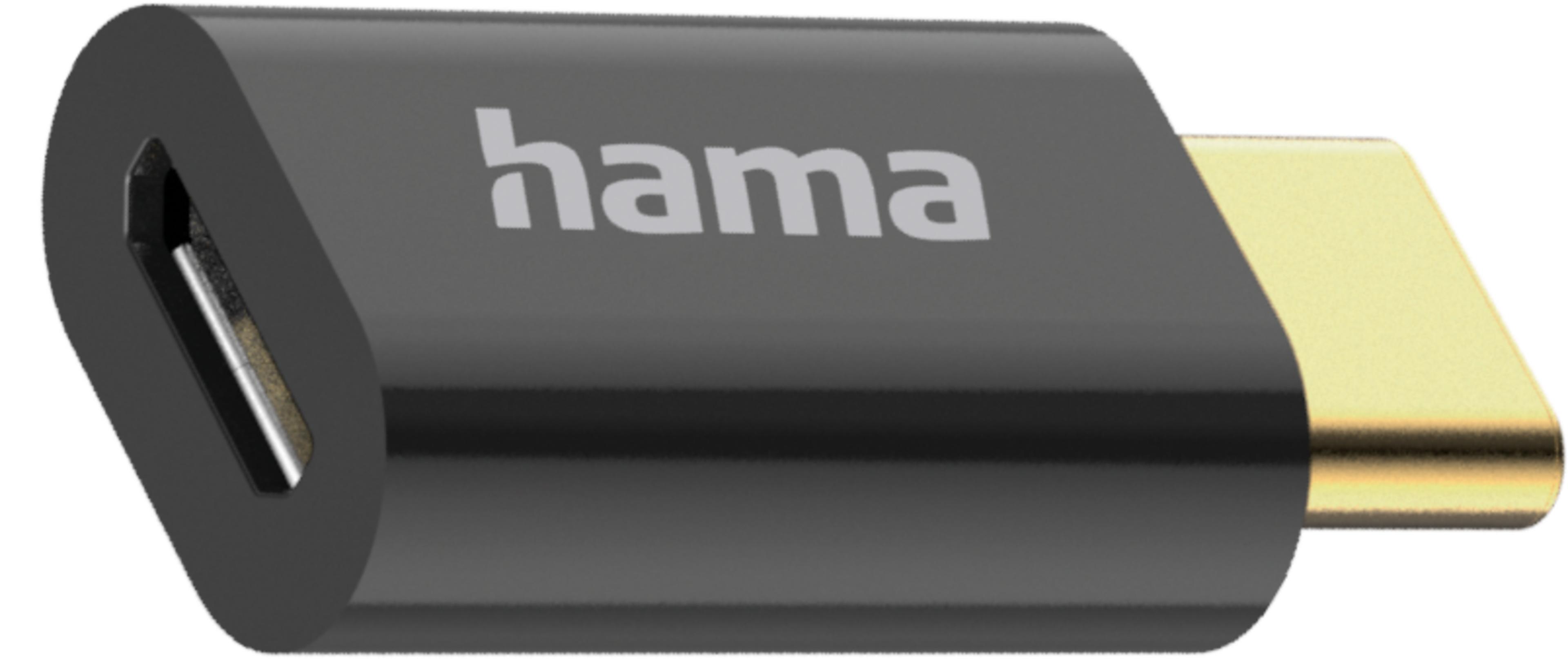 Hama USB Type-C - Micro B Adapter