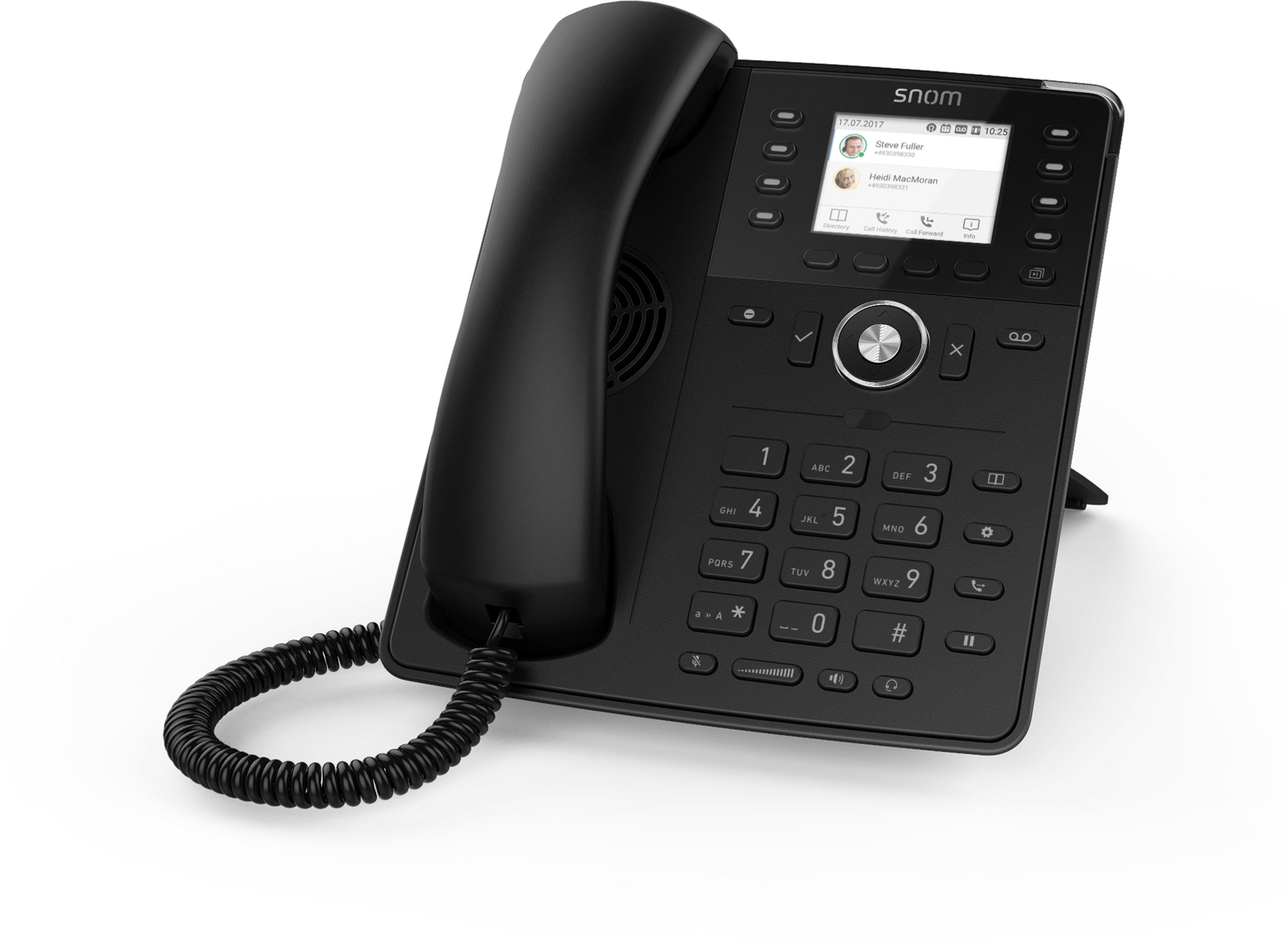 Snom D735 IP Desktop Phone Black