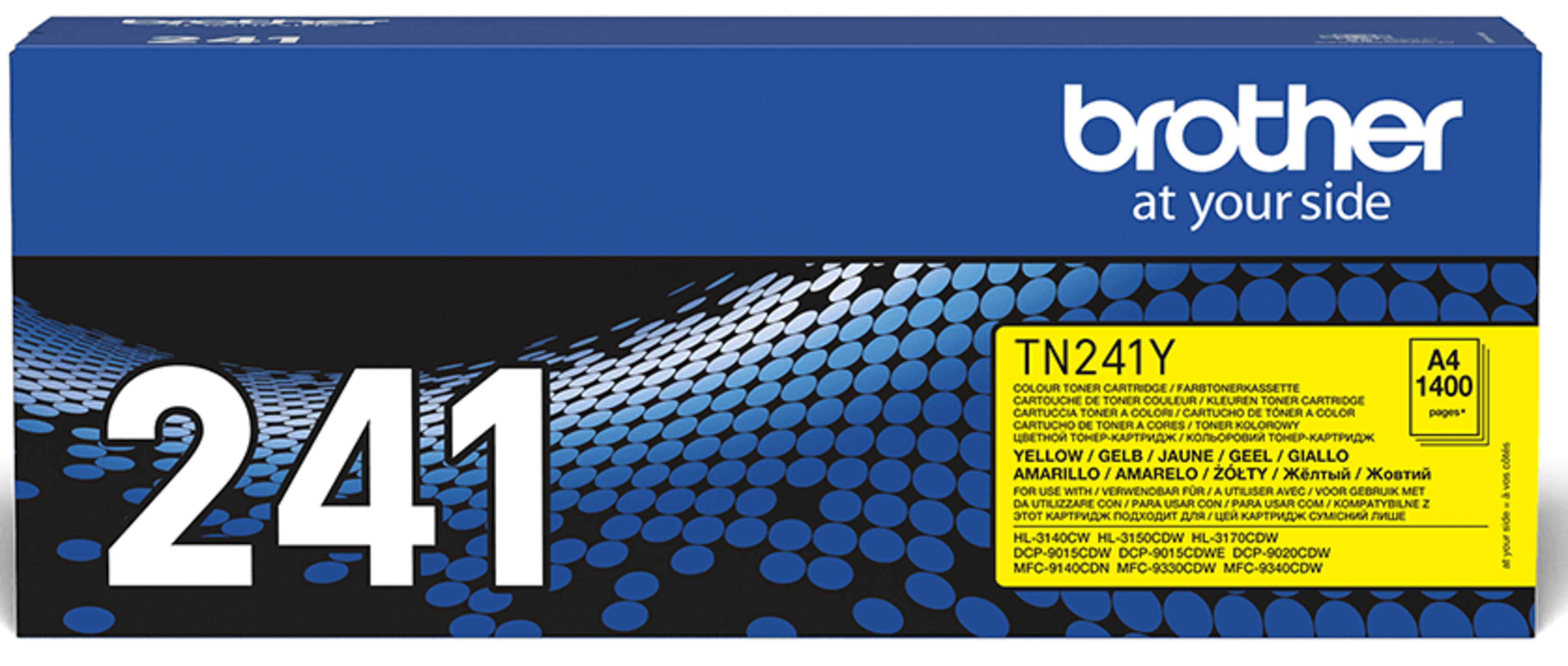 Brother TN-241Y Toner Yellow