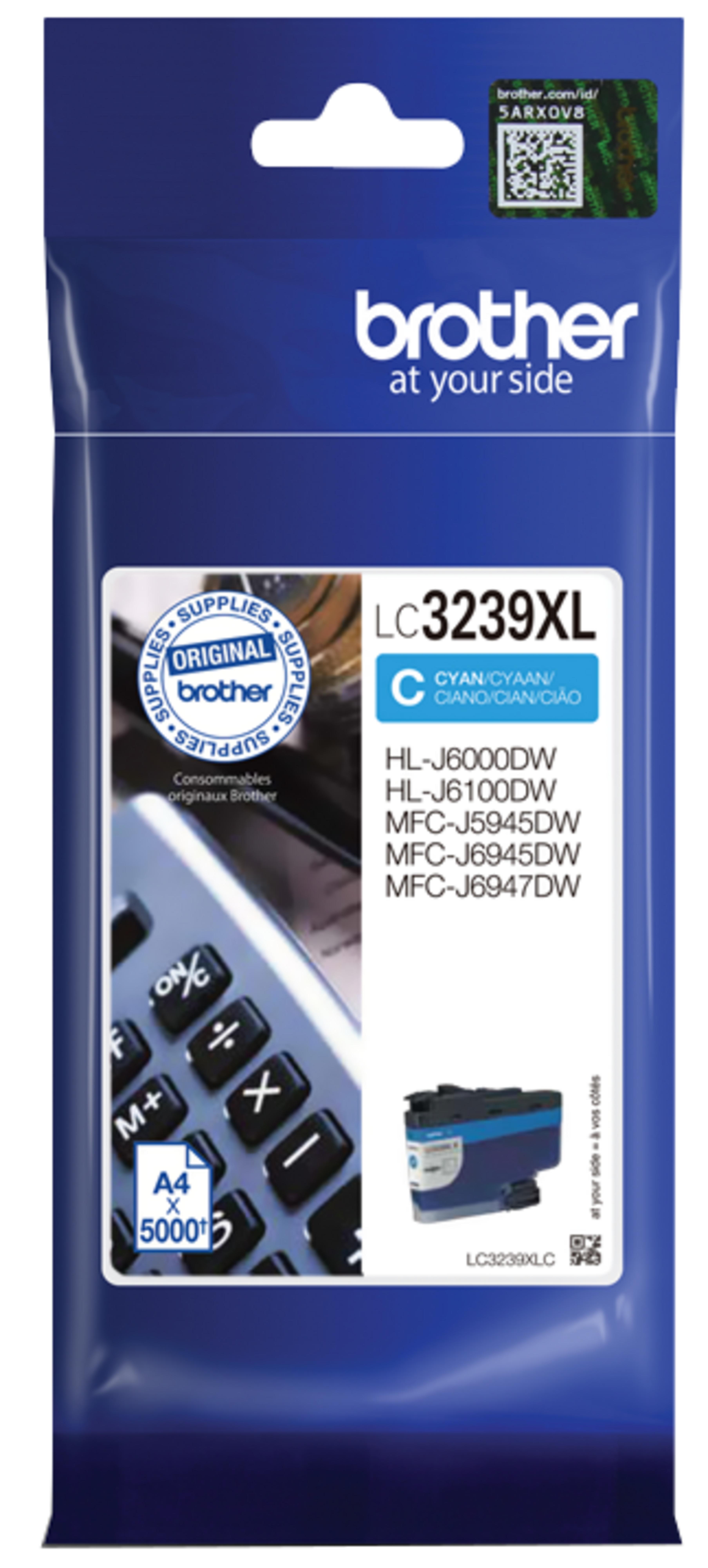 Brother LC-3239XL-C Ink Cyan
