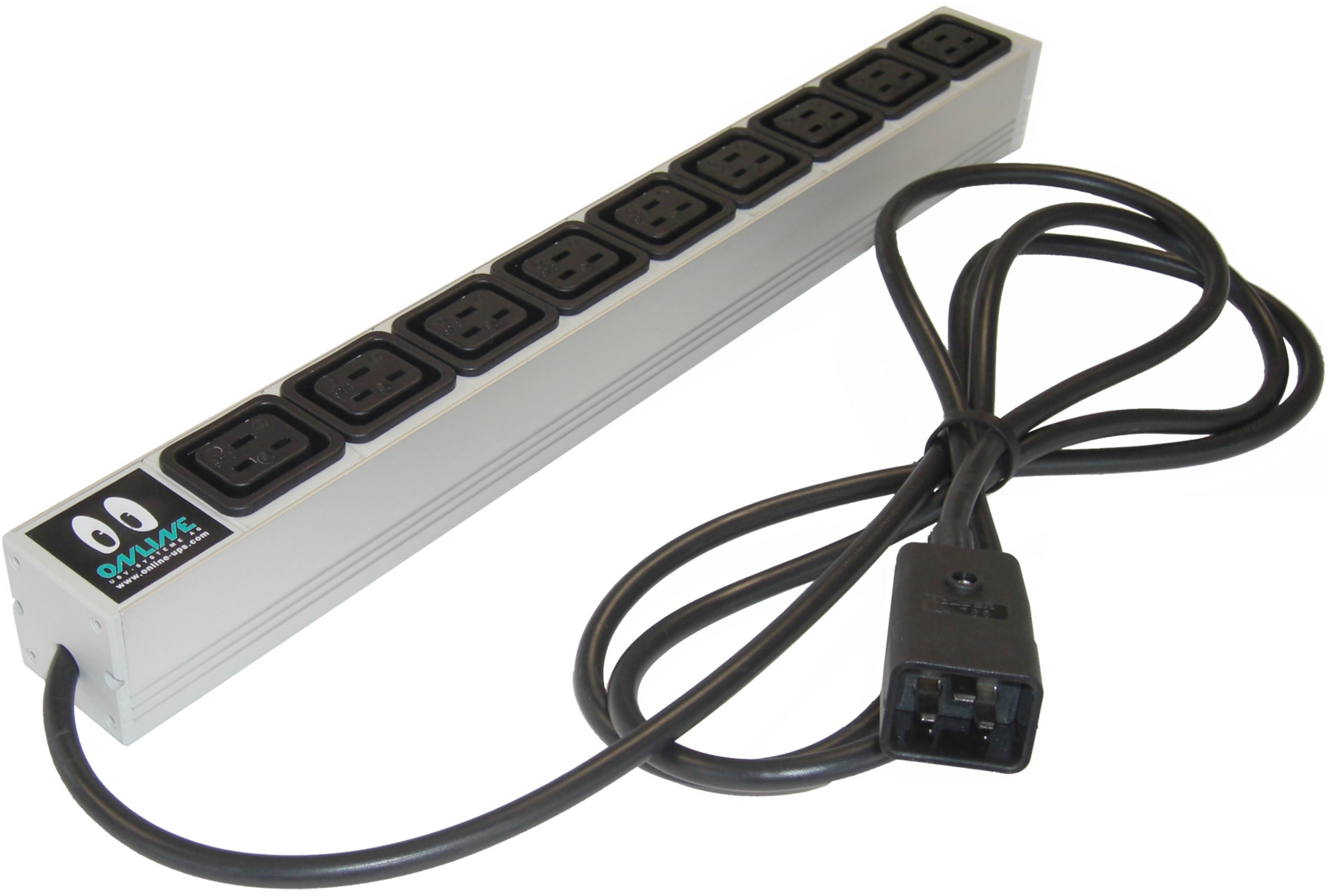 ONLINE USV 9-socket PDU 16A IEC