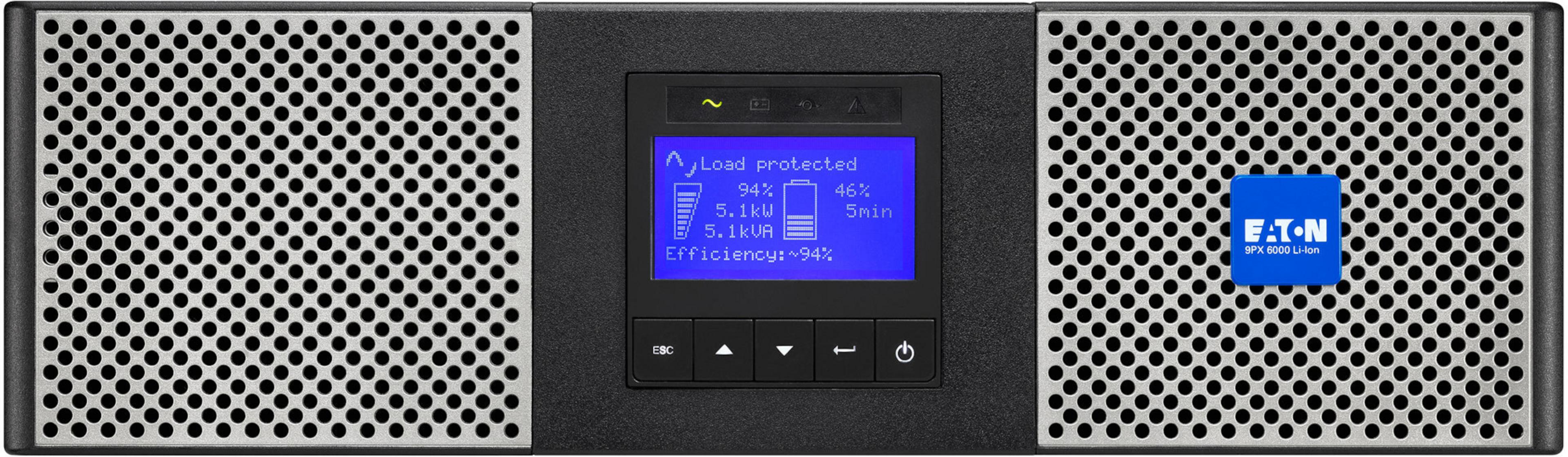 Eaton 9PX 6000 RT3U Net Li-ion UPS 230V