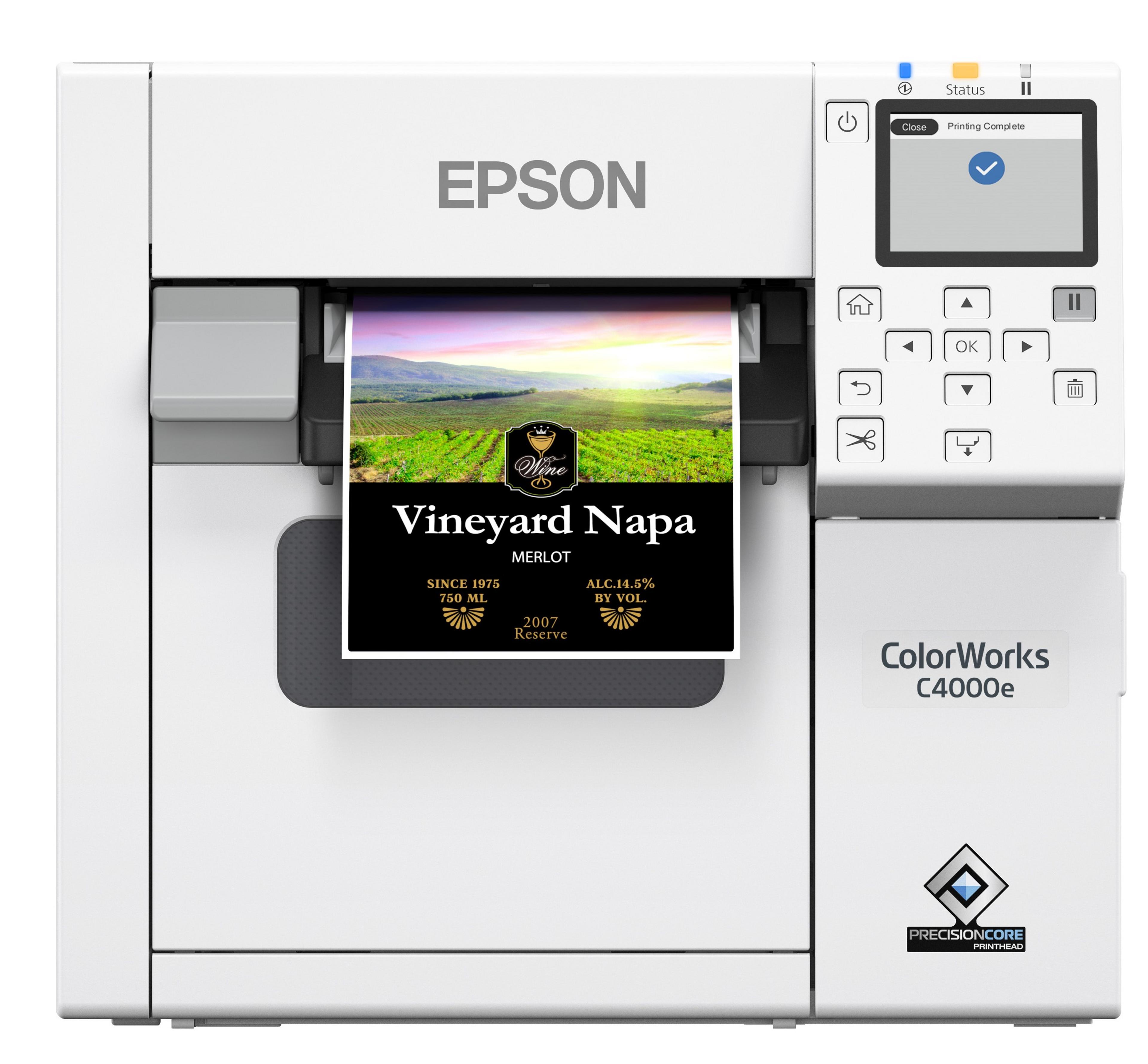 Epson ColorWorks C4000 fény-fk. tintával