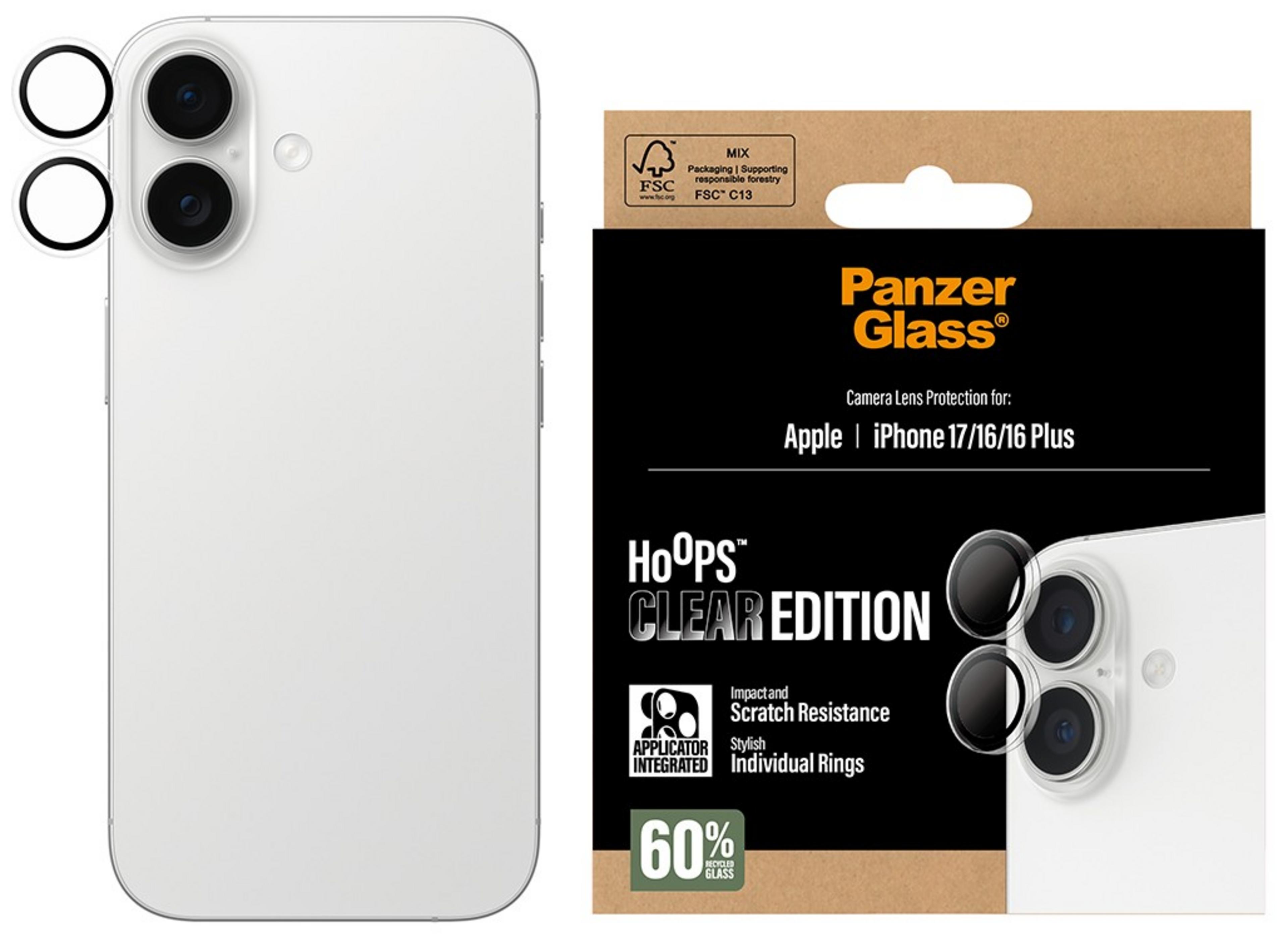 PanzerGlass Hoops iP 17/16/16+ Camera