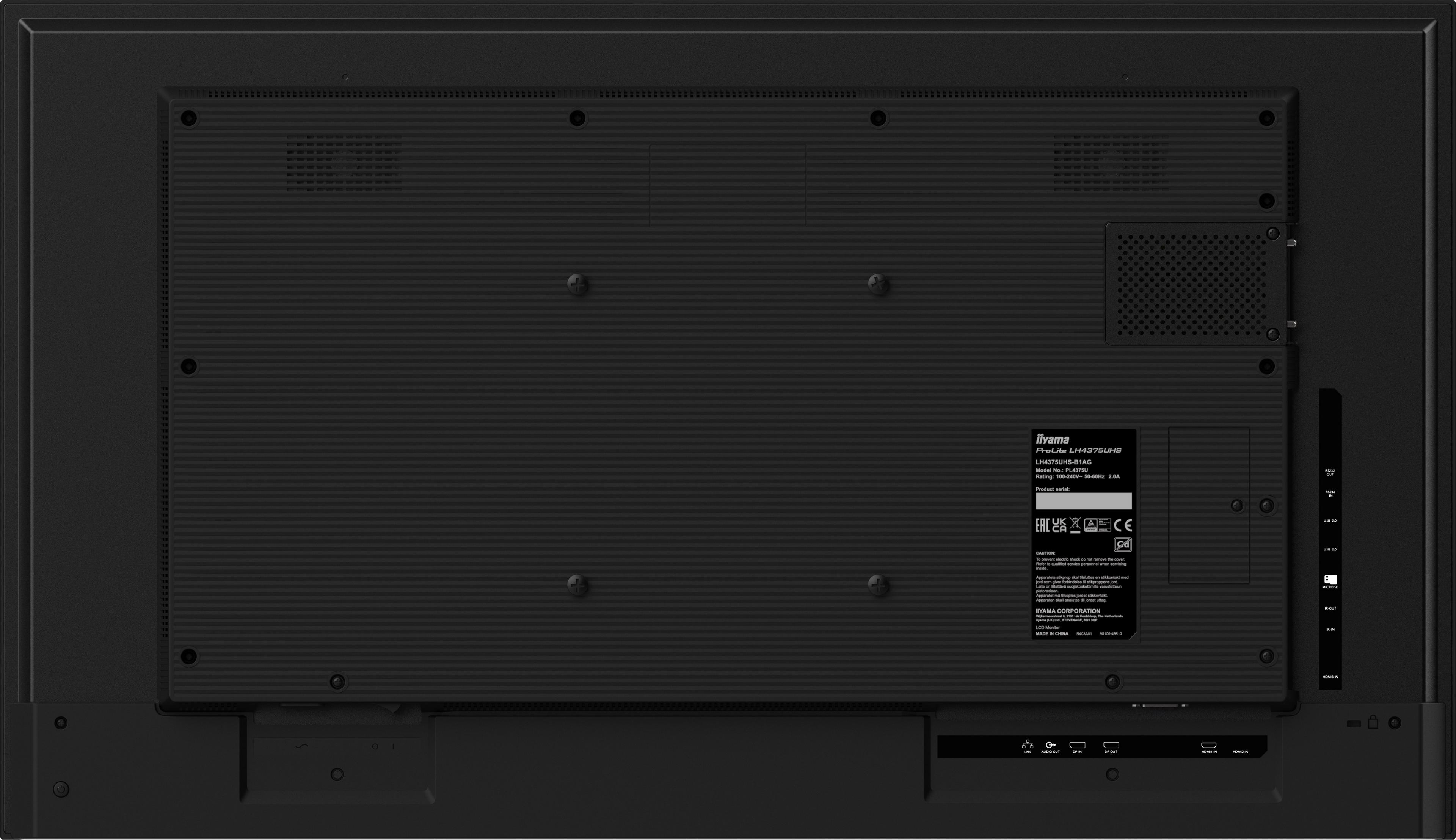 iiyama ProLite LH3275HS-B1AG Display