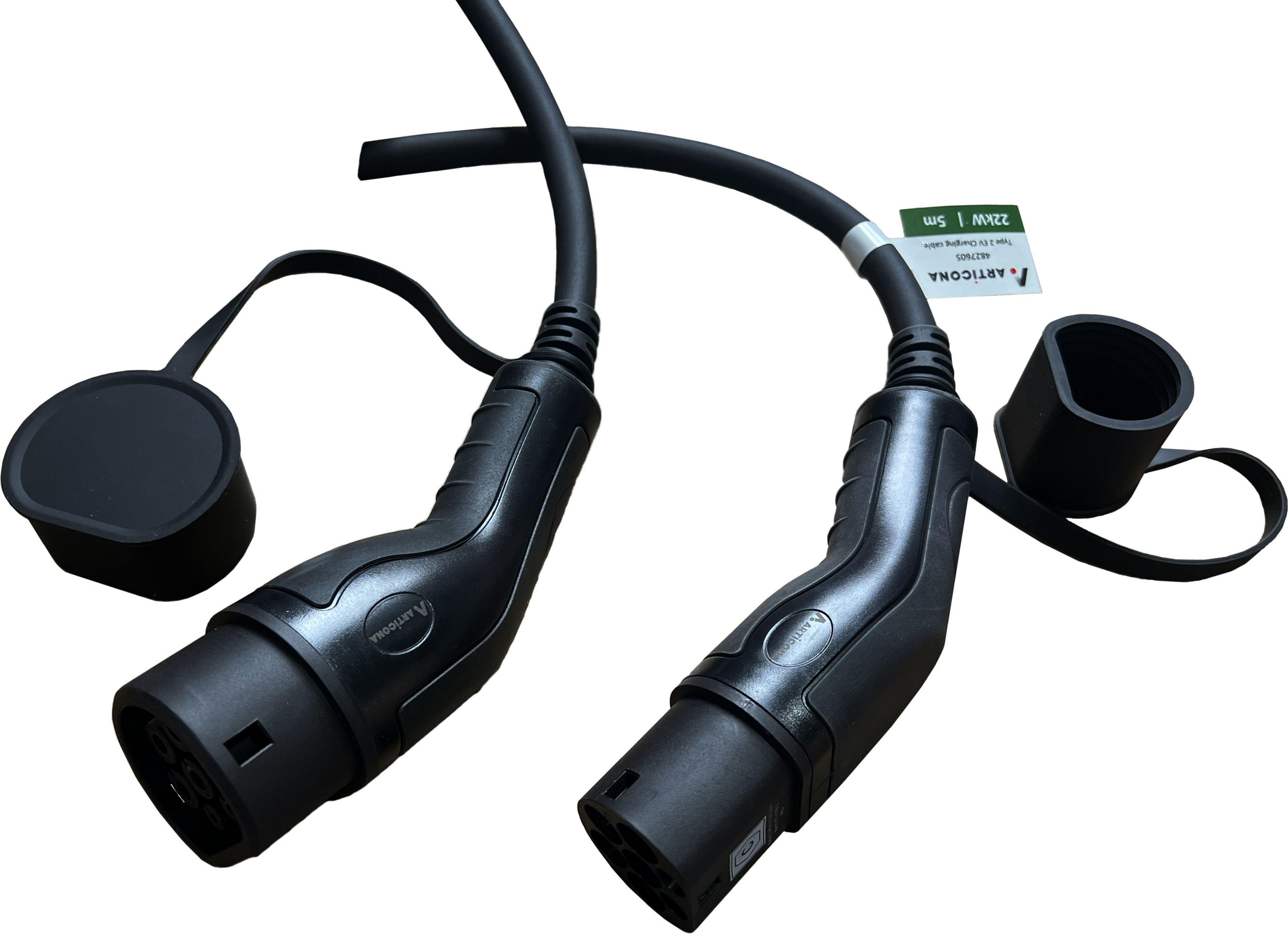 Type 2 EV Charging Cable 22kW 5m