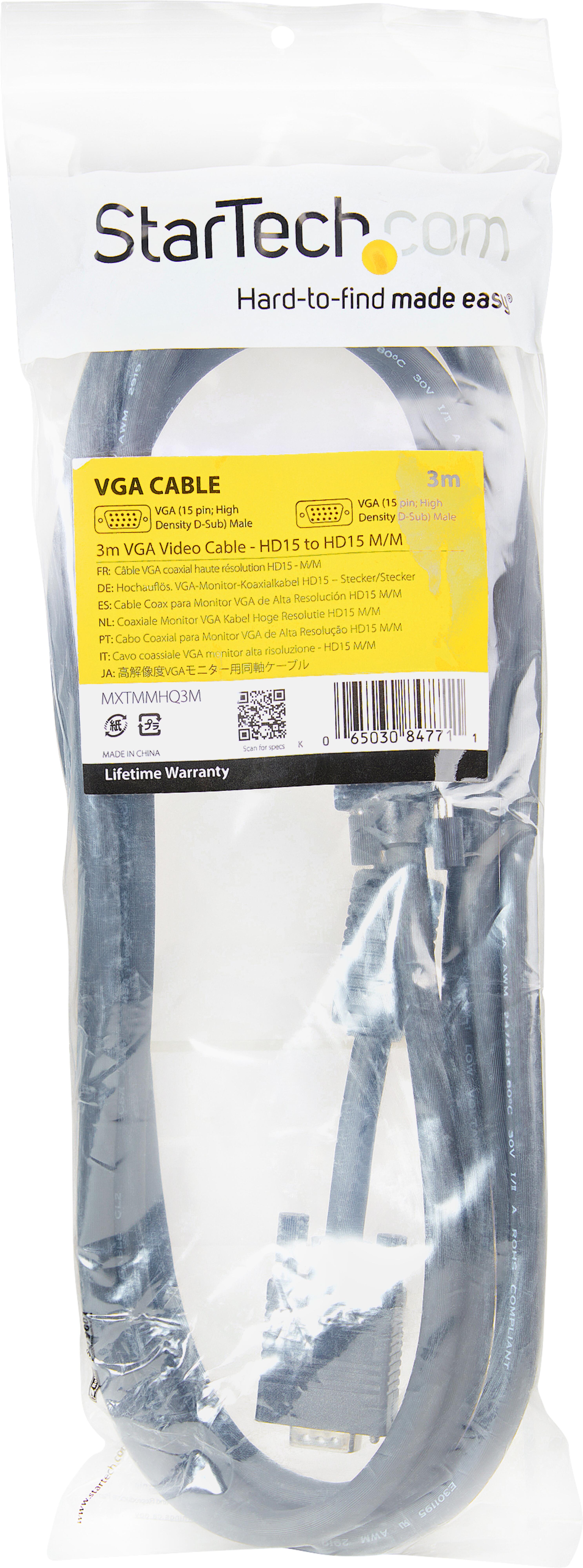 StarTech VGA Cable 3m