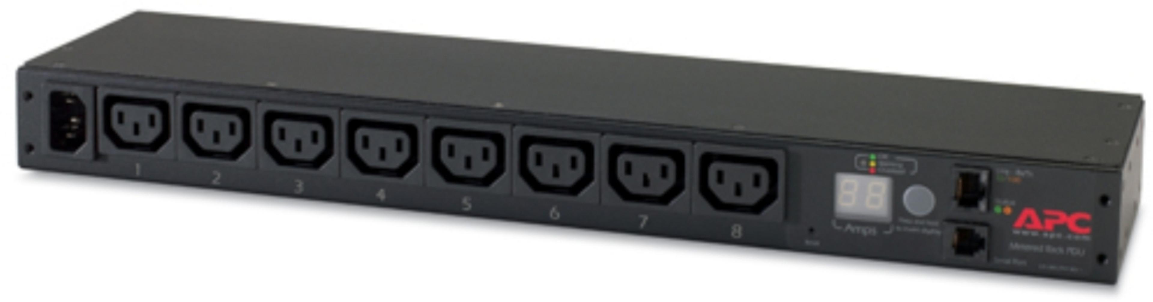PDU APC mesurée, monophasée 16A IEC320