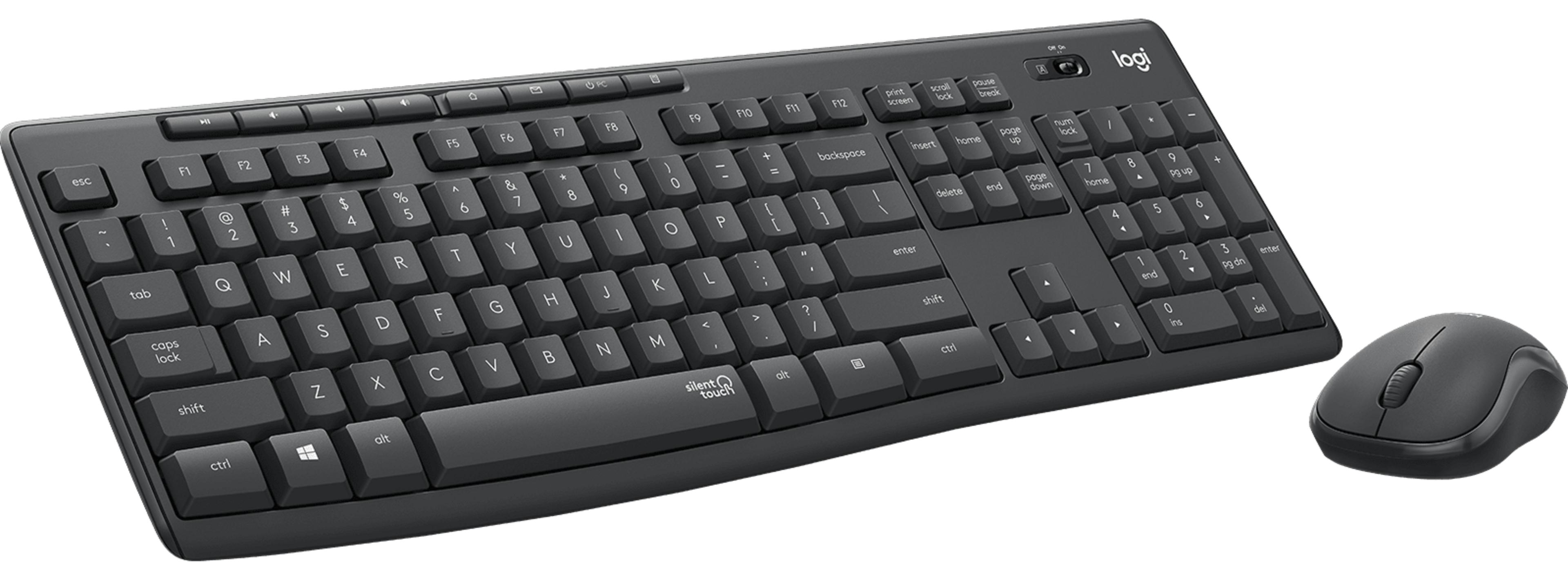 Logitech MK295 Silent Keyboard Mouse Set