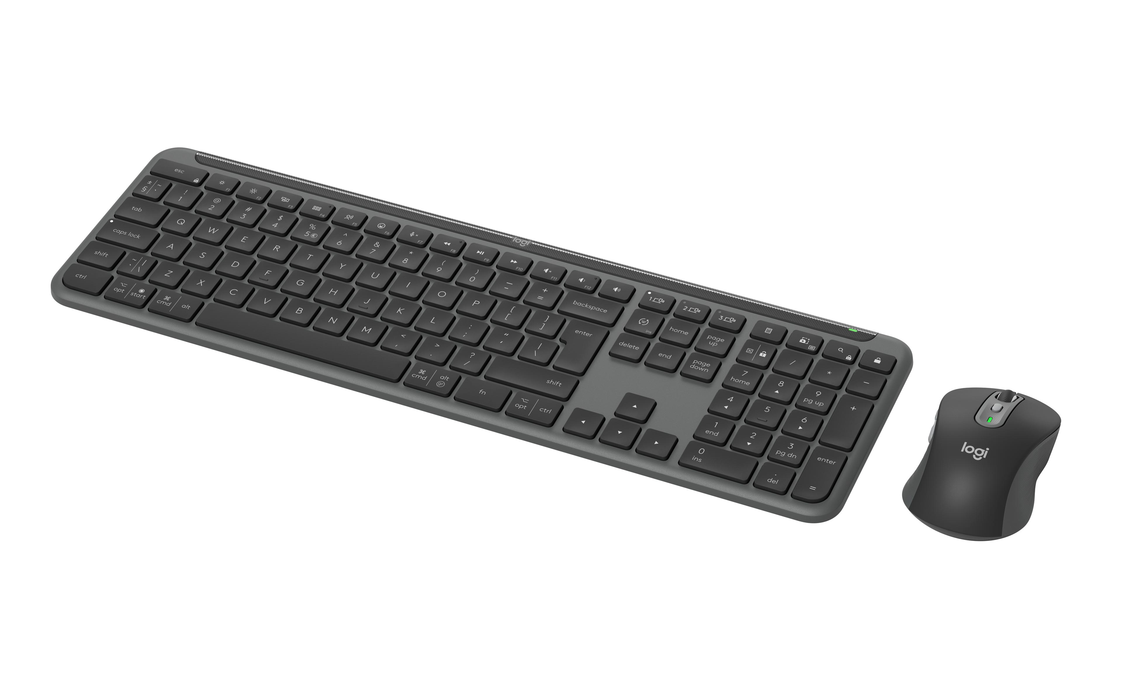 Logitech MK950 Tastatur Maus Set f.B.