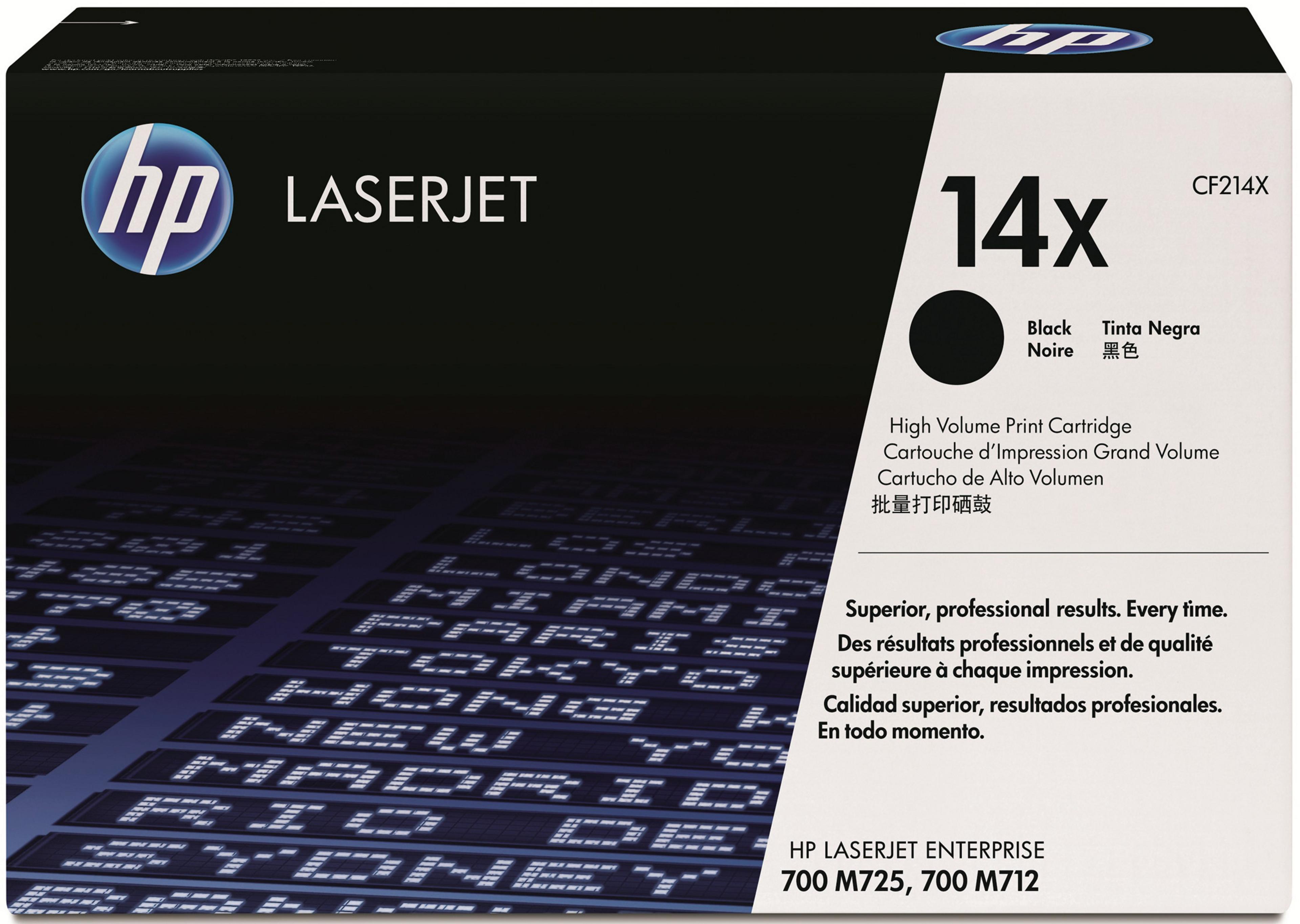 Toner HP 14X, noir