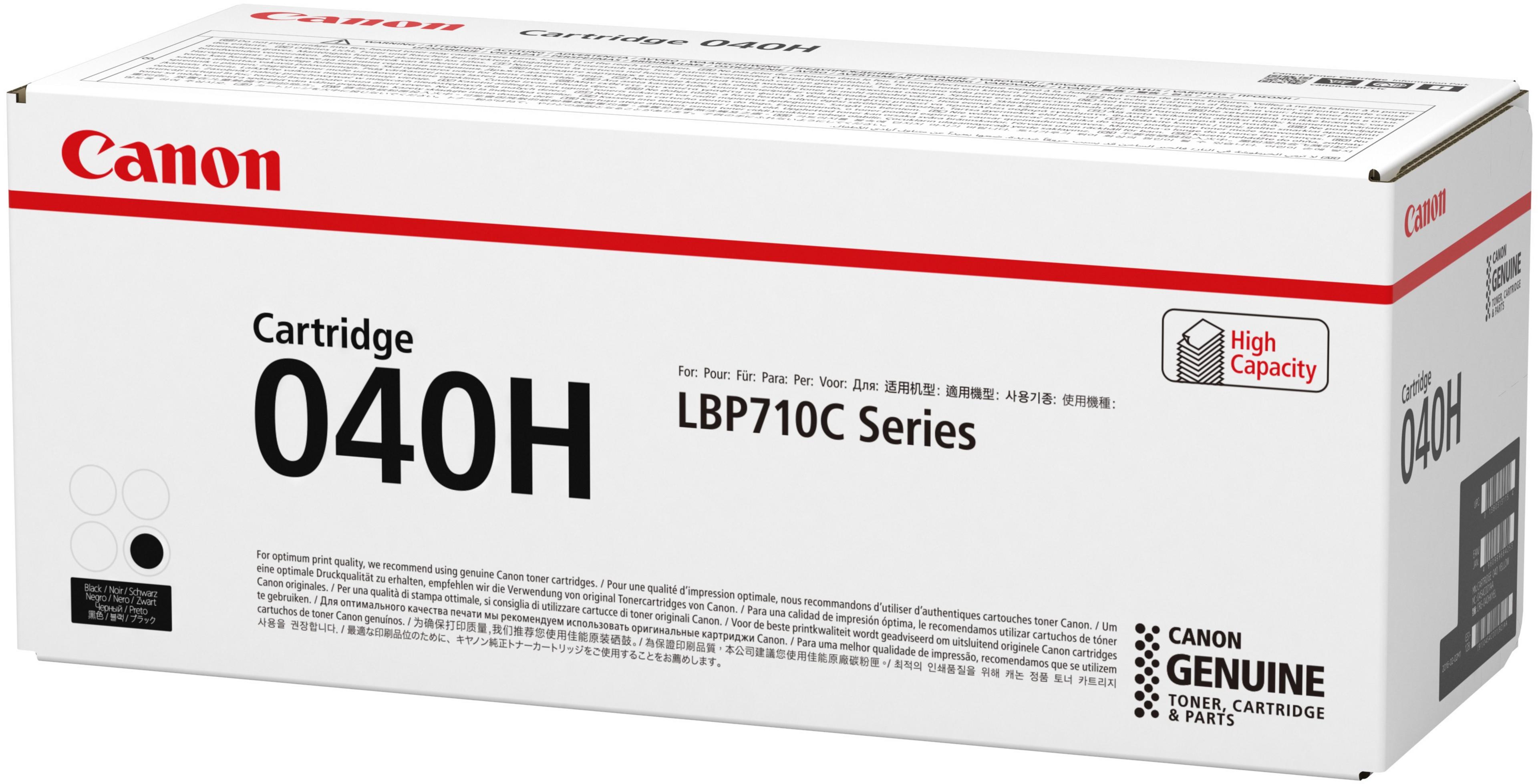 Toner Canon 040H preto