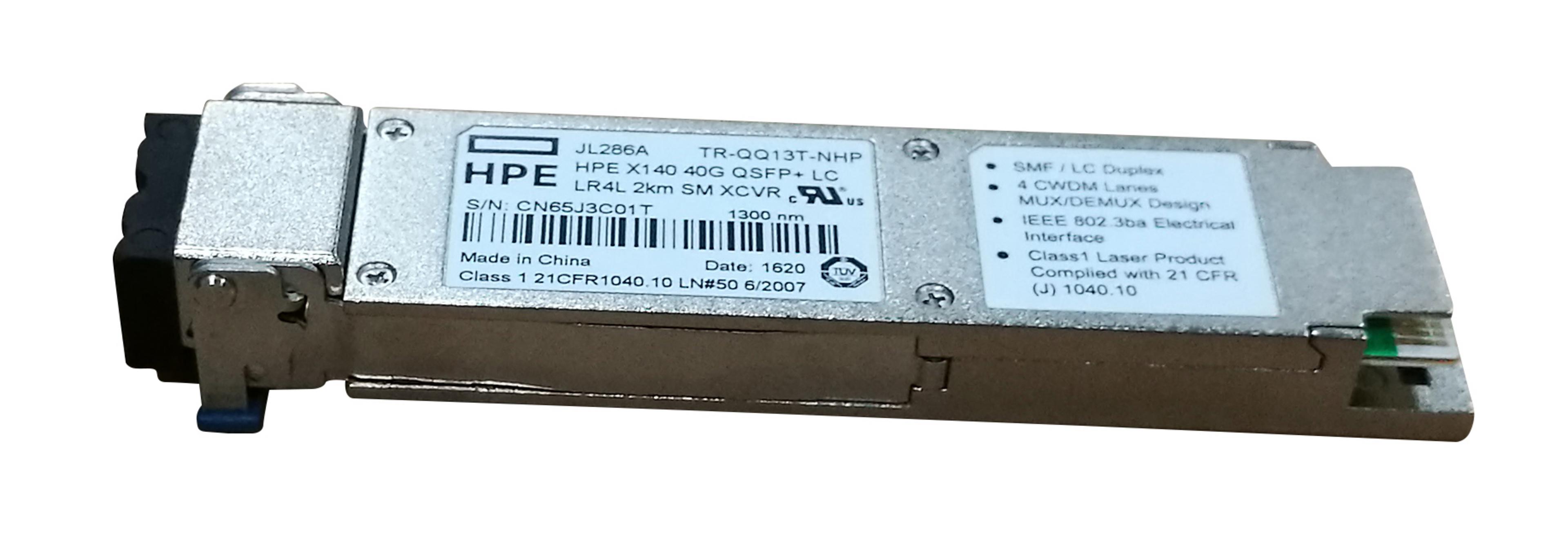 HPE X140 40G QSFP+ LC LR4L Transceiver