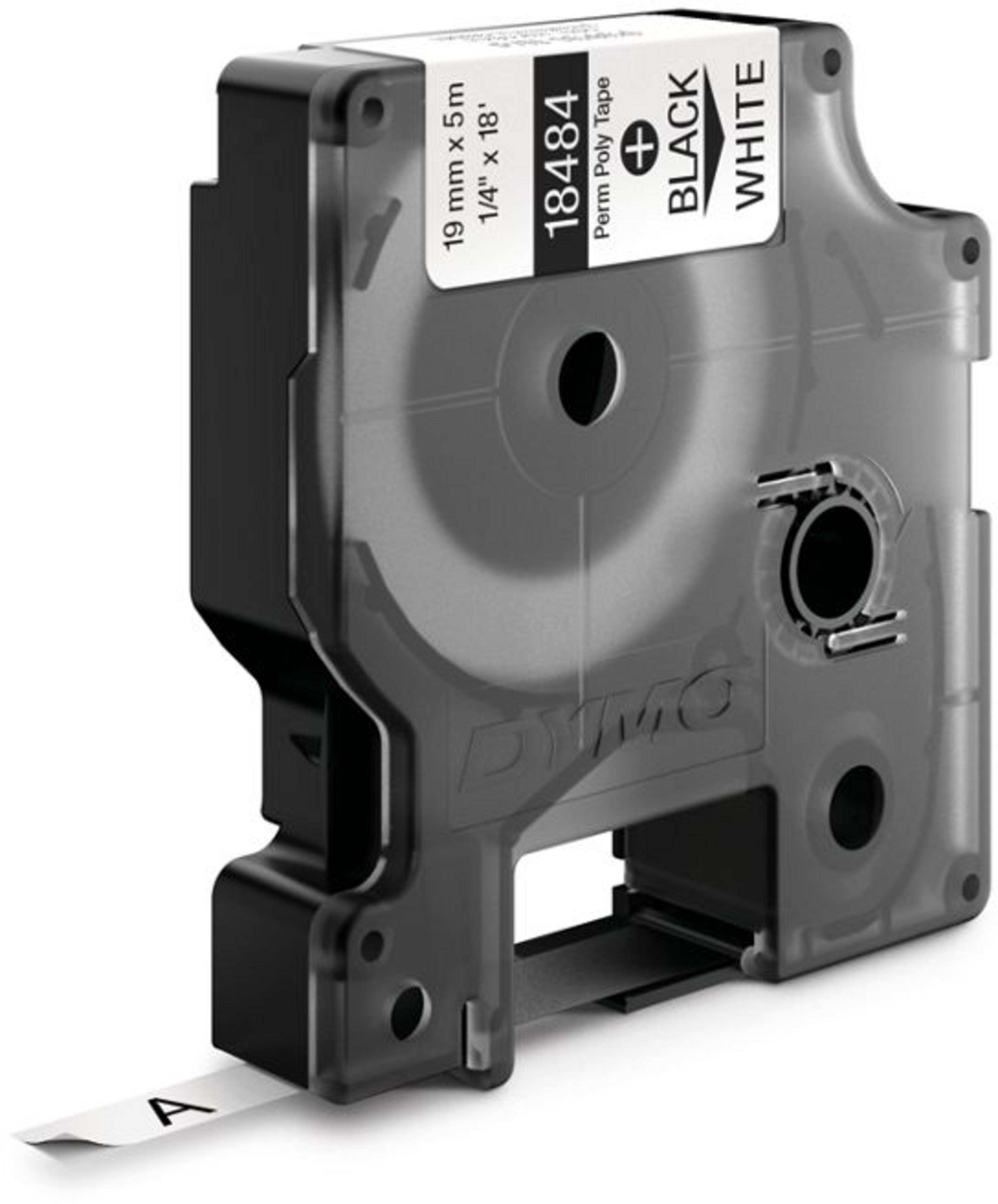 Dymo Taśma polister. Rhino biała 19 mm