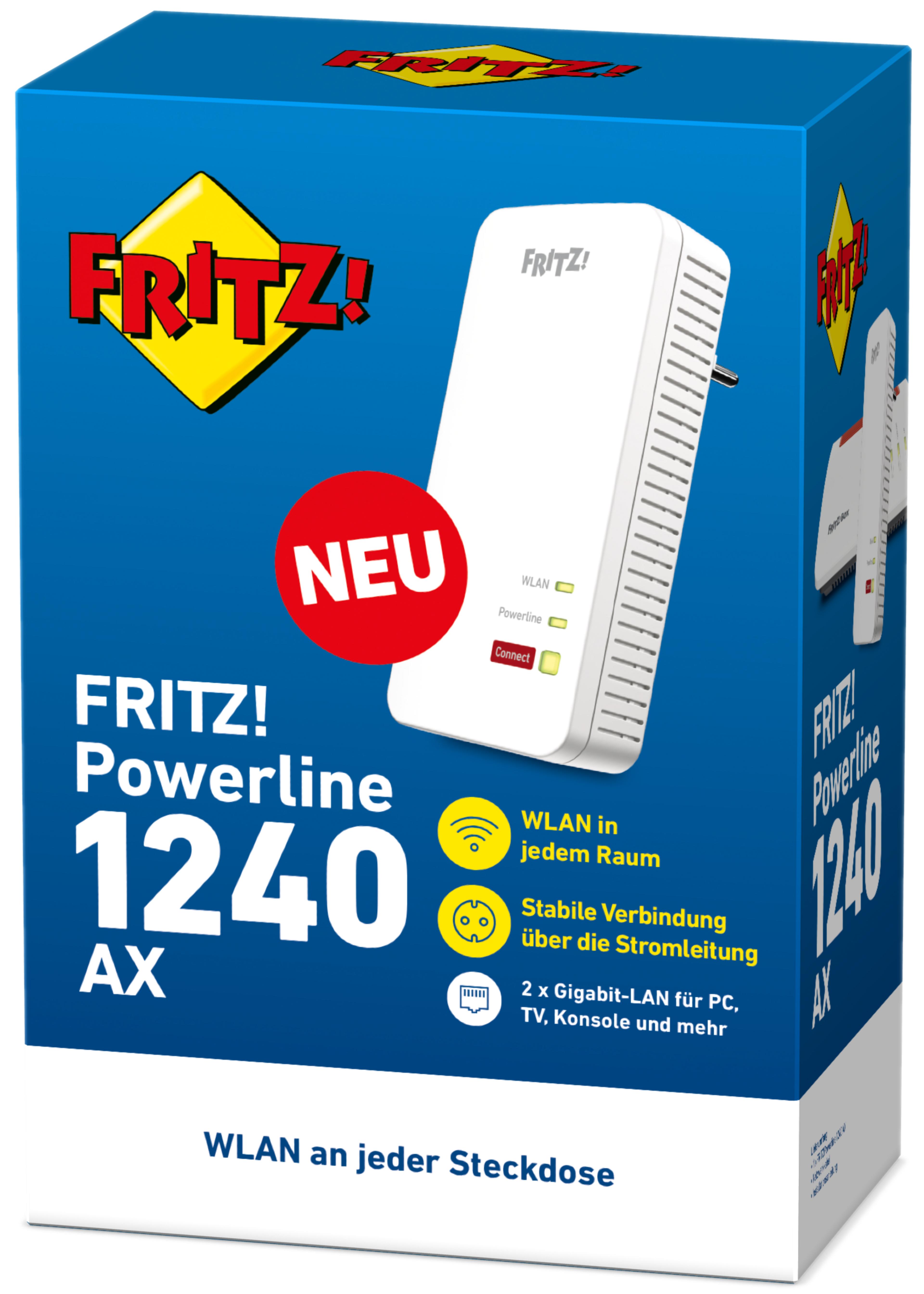 AVM FRITZ!Powerline 1240 AX Adapter