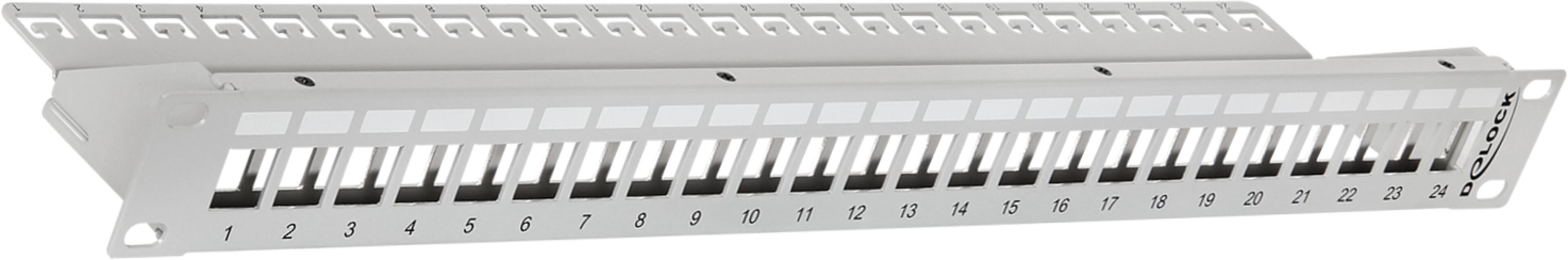 Patch Panel RJ45 24-port w/o Modules
