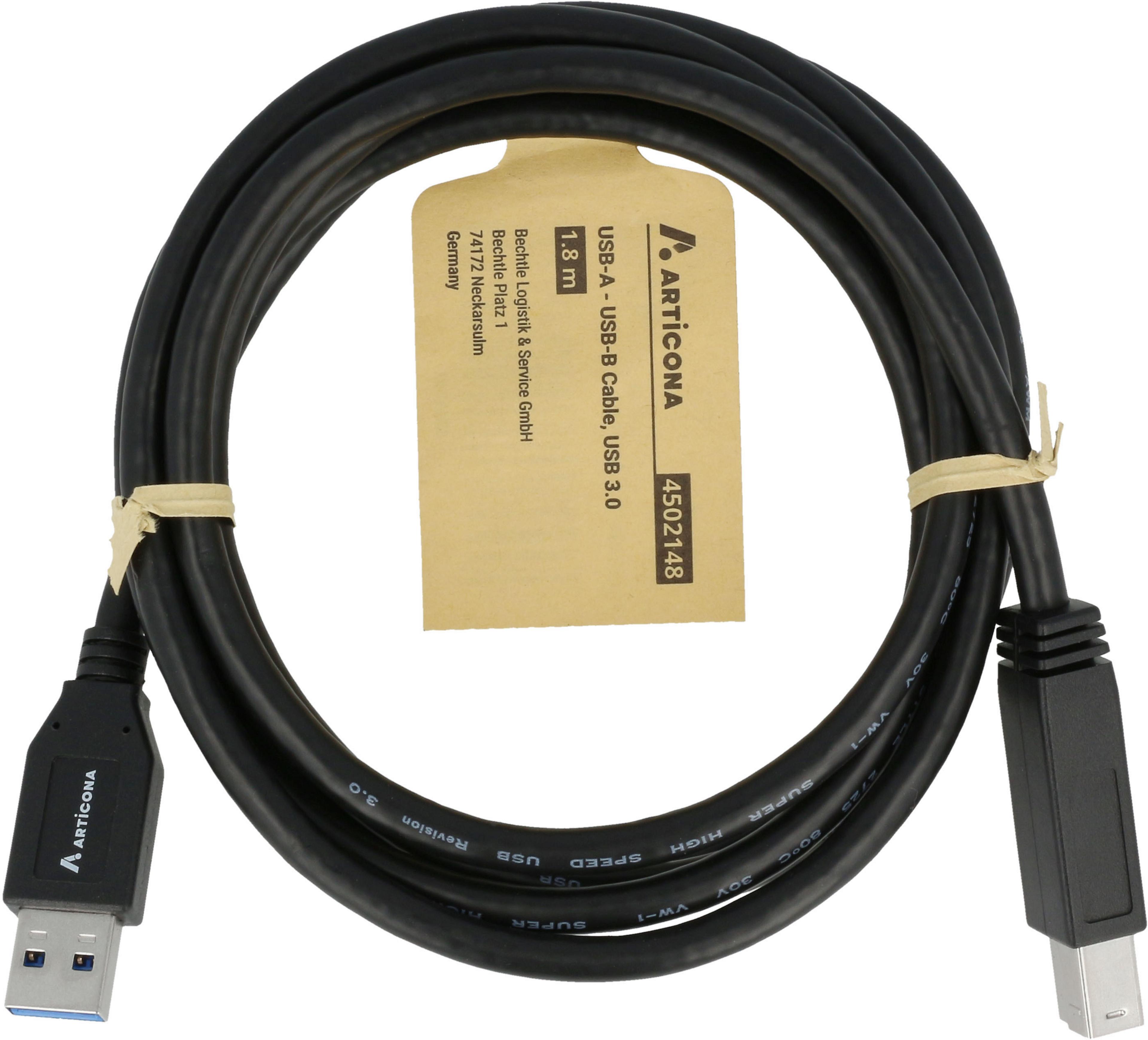 ARTICONA USB Typ A - B Kabel 1,8 m