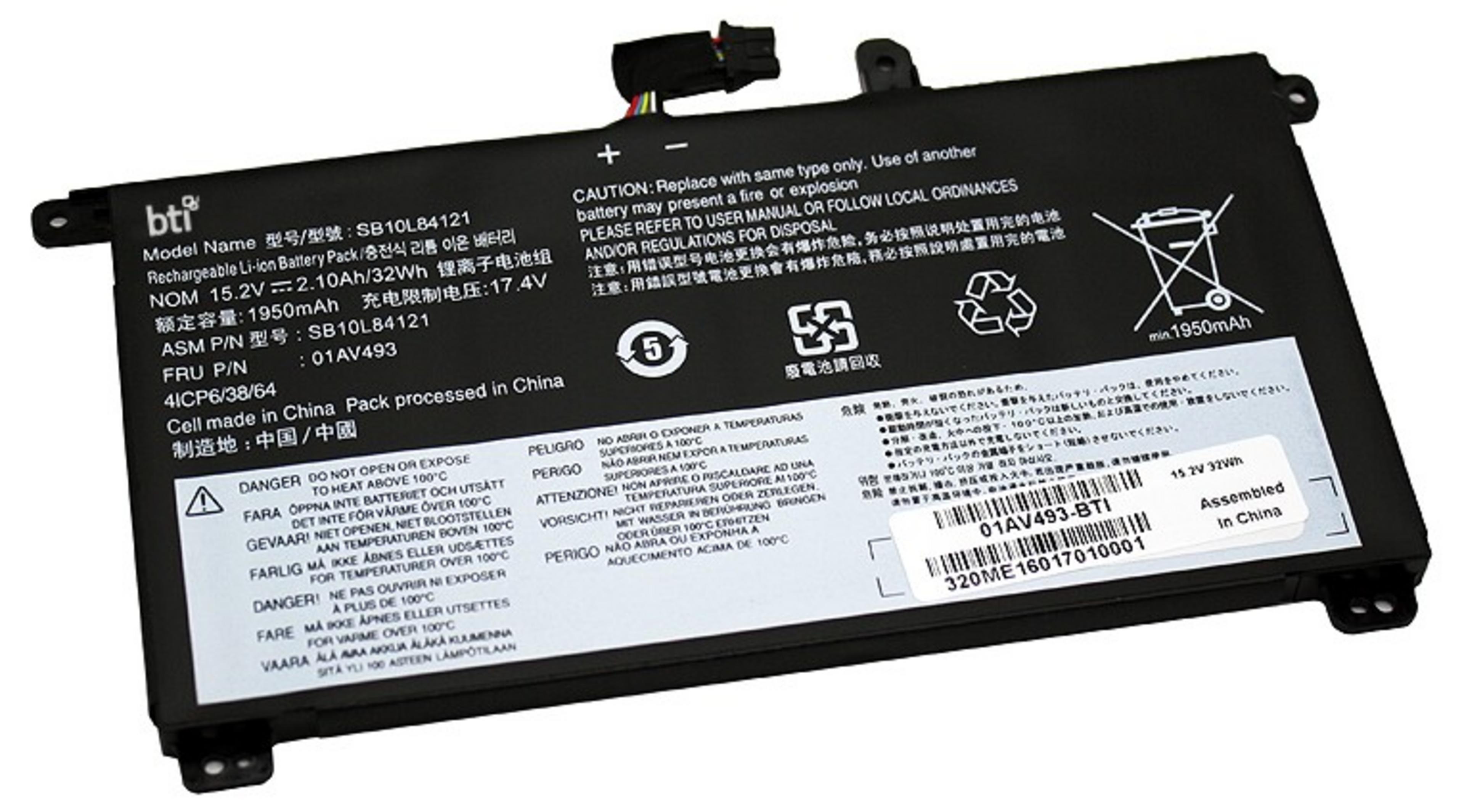 BTI 4-Zellen Lenovo 2.100 mAh Akku