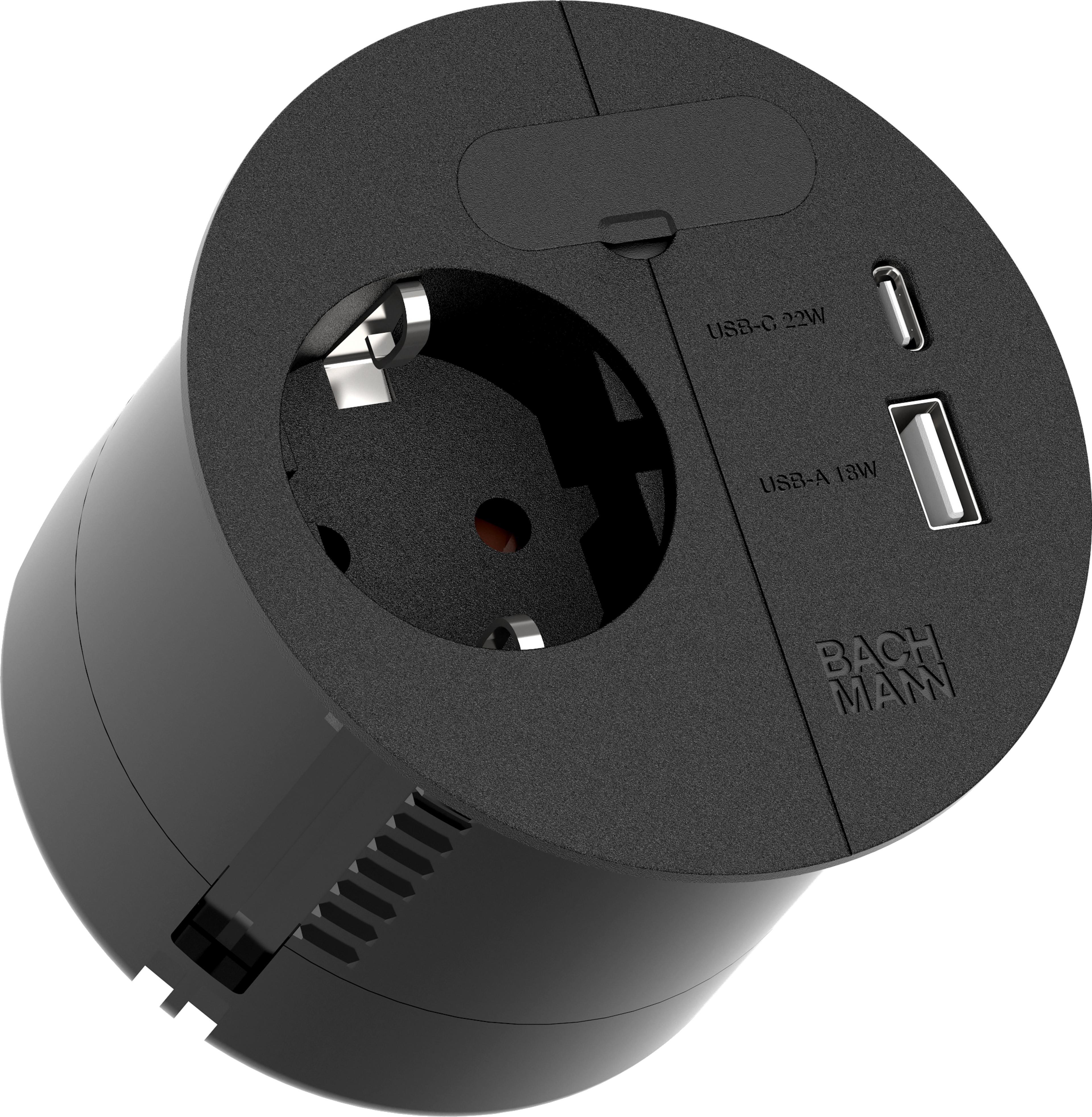 Steckdosenleiste LOOP 1fach+USB 2 m