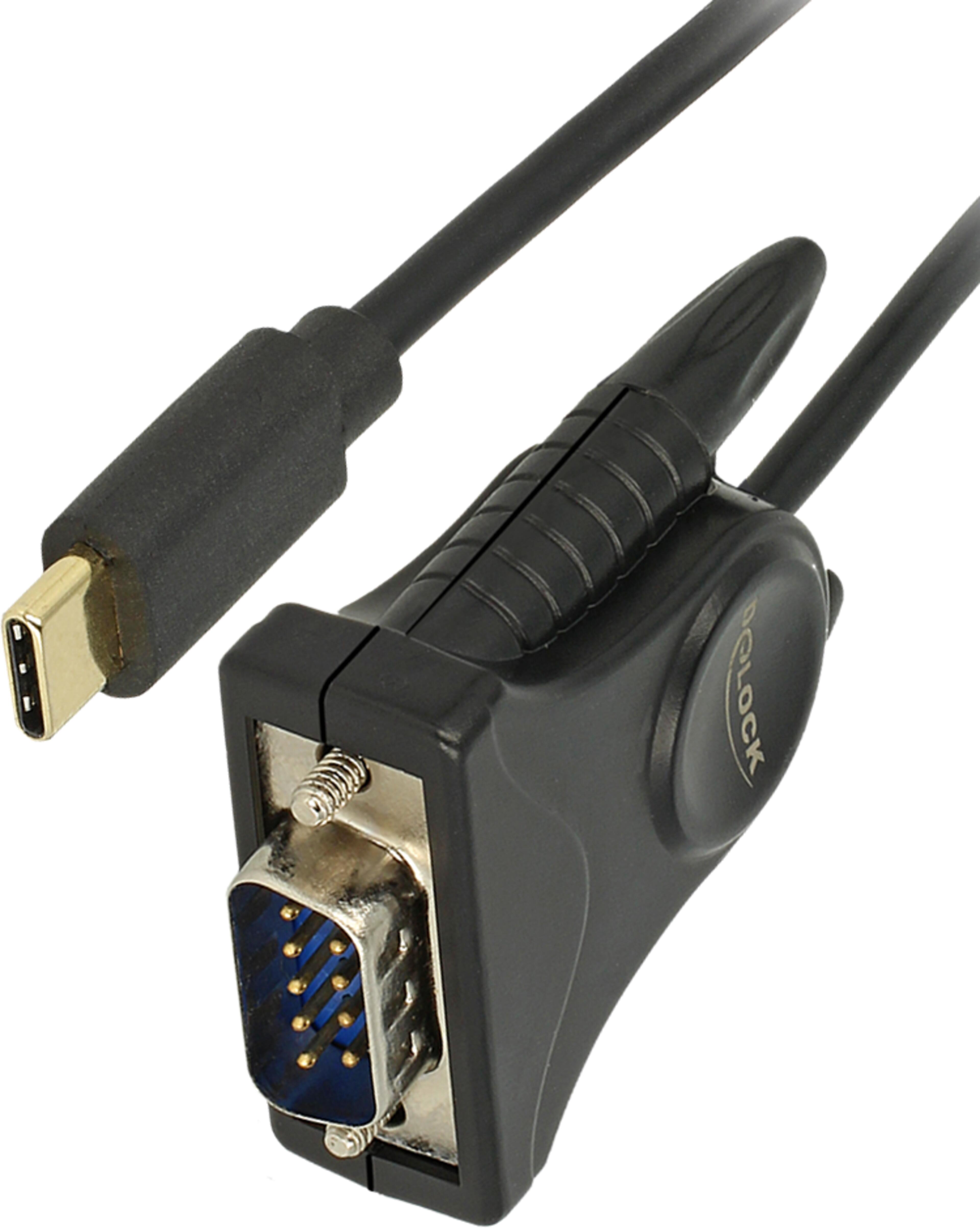Adapter DB9St (RS232)-USB Typ C St 1,8 m