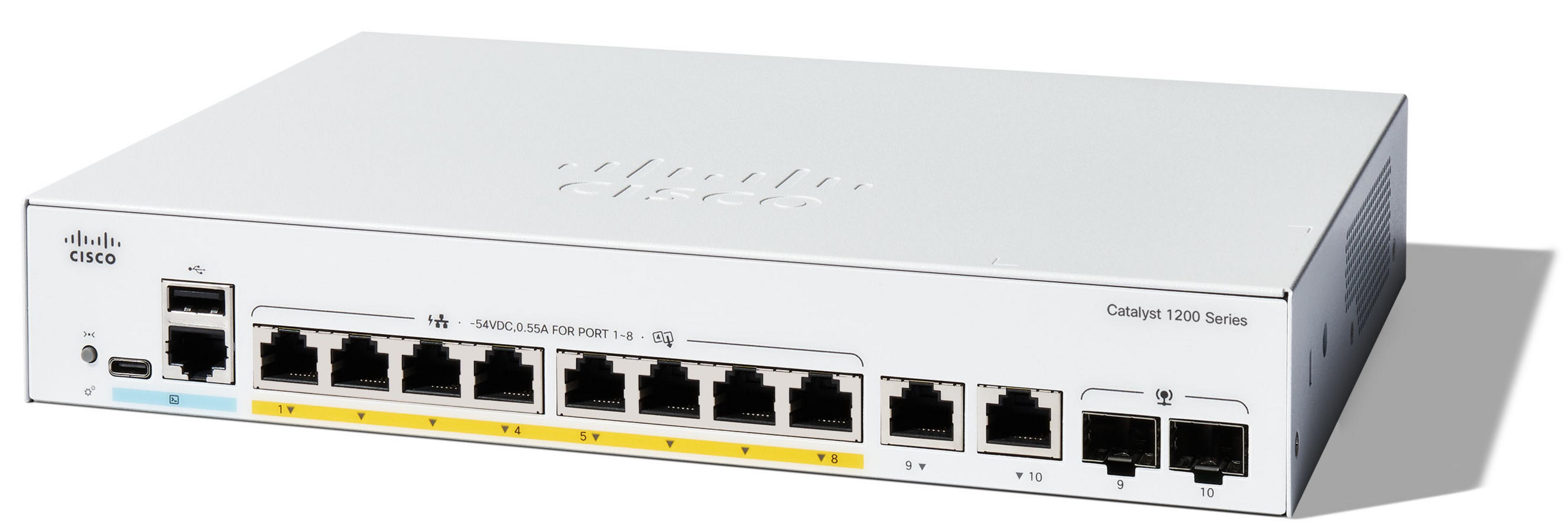 Cisco Catalyst C1200-8FP-2G Switch