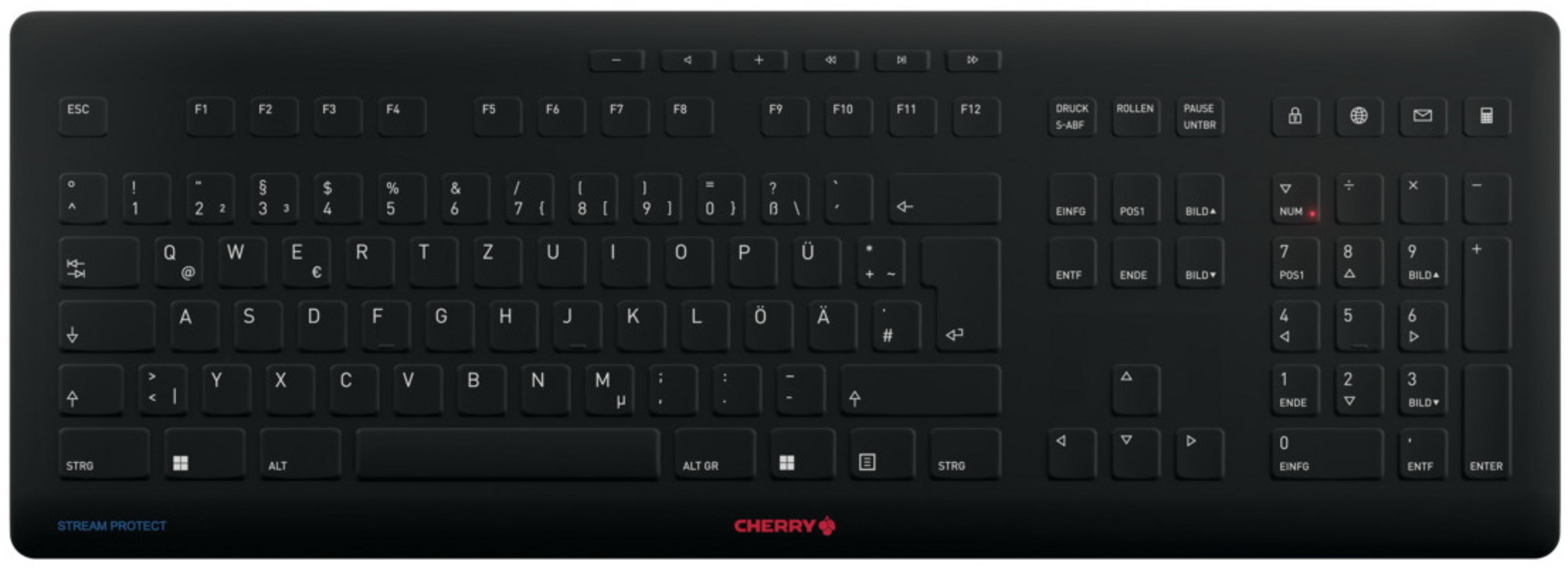 CHERRY STREAM PROTECT Keyboard Wireless