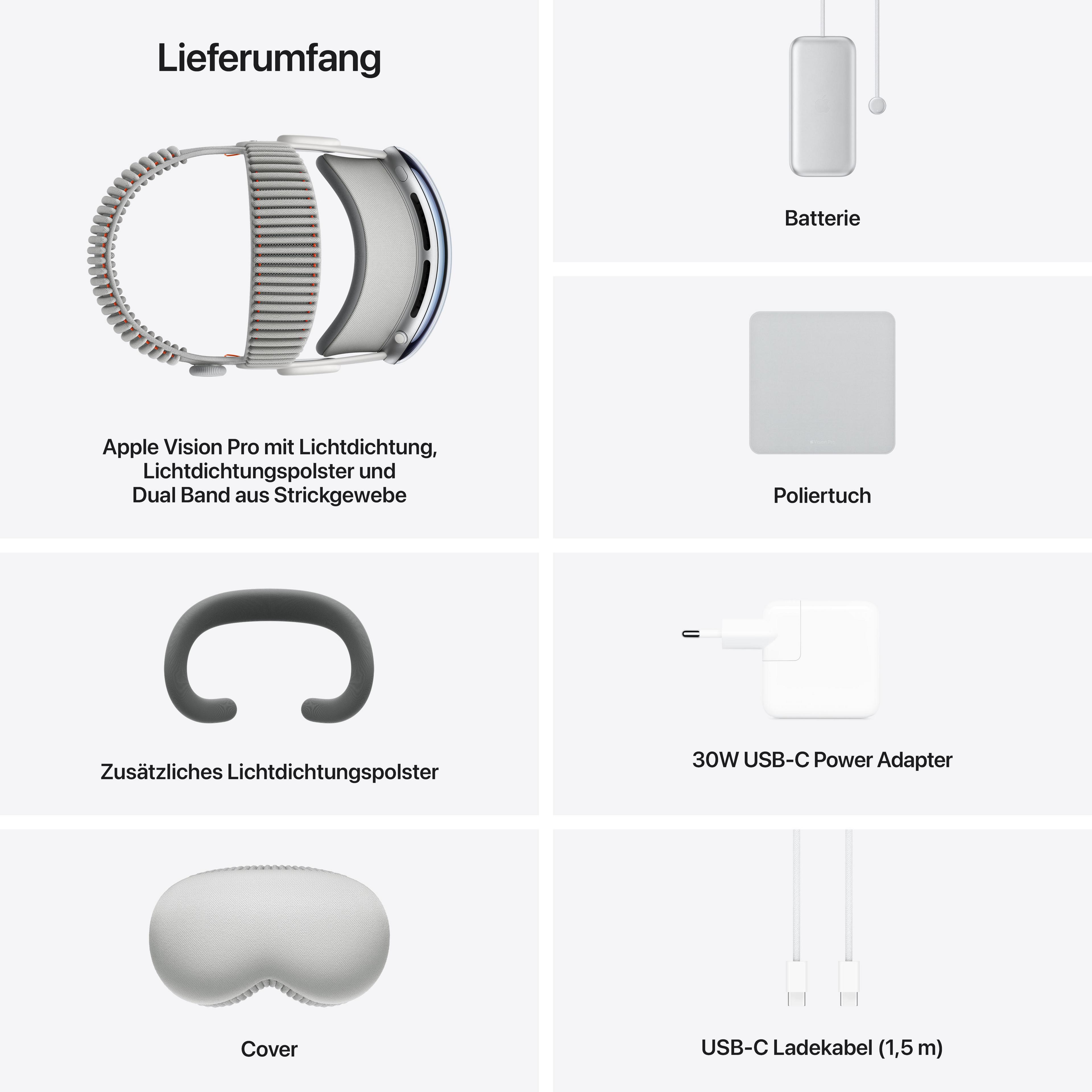 Apple Vision Pro 512GB Band M / LS 21W