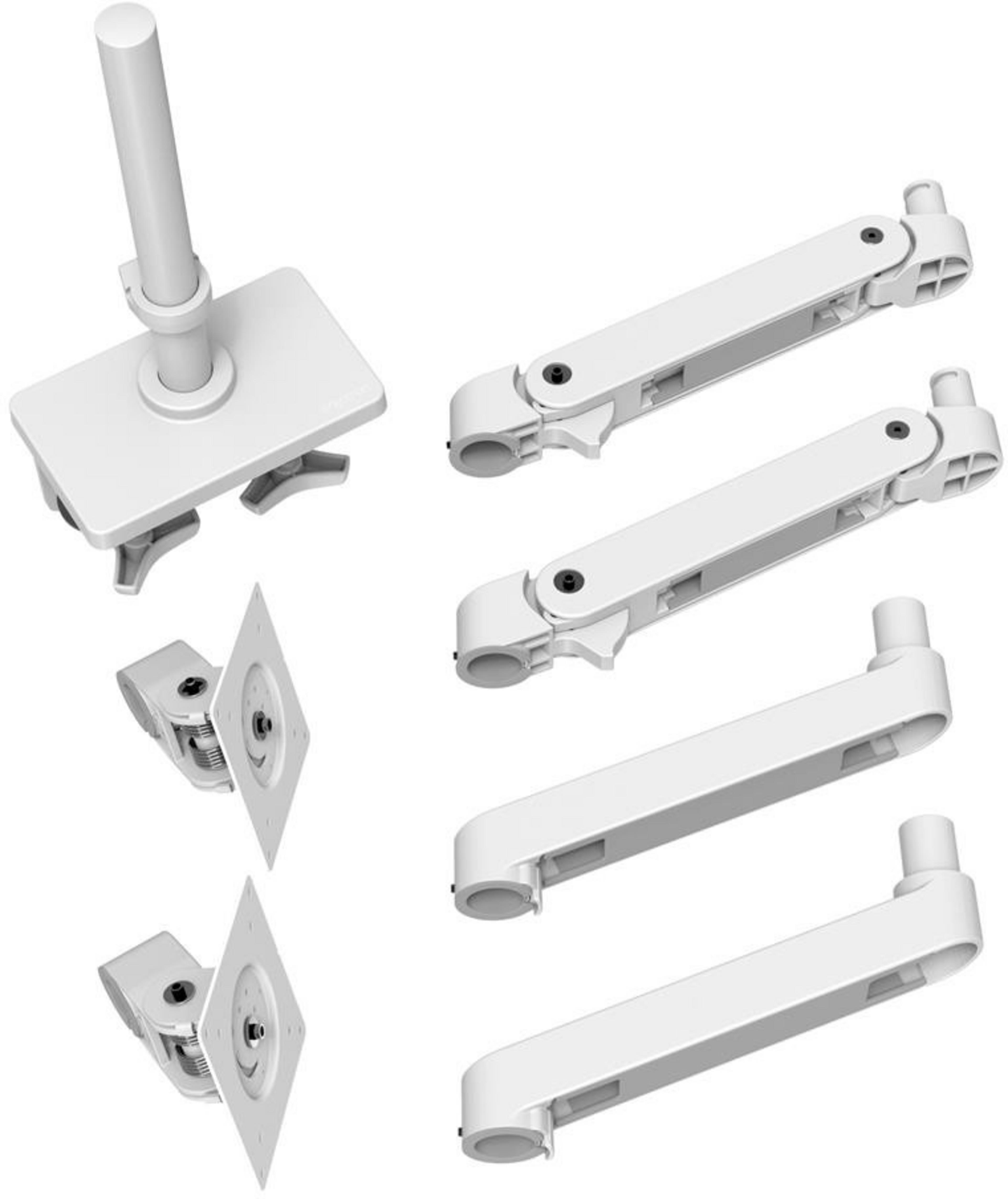 Ergotron LX Pro Dual Stacking Arm White