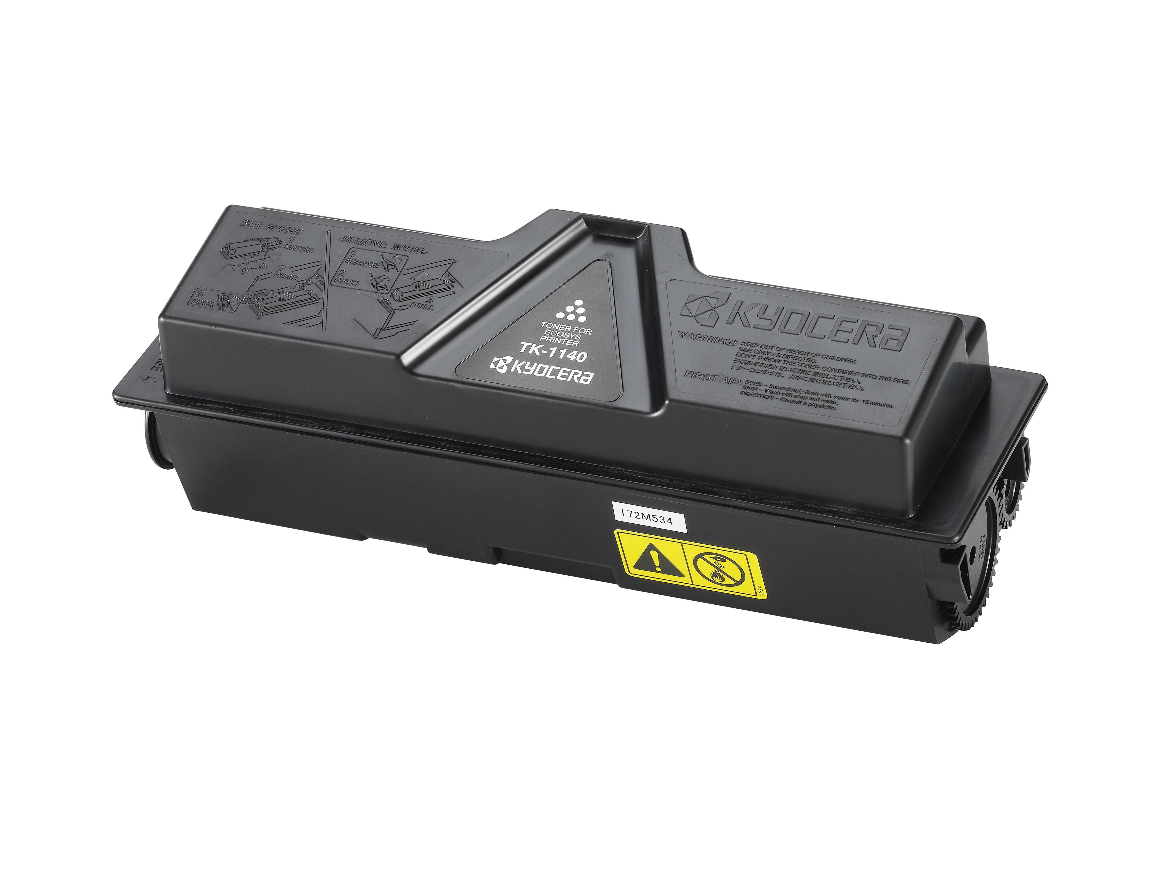 Kit toner Kyocera TK-1140, noir