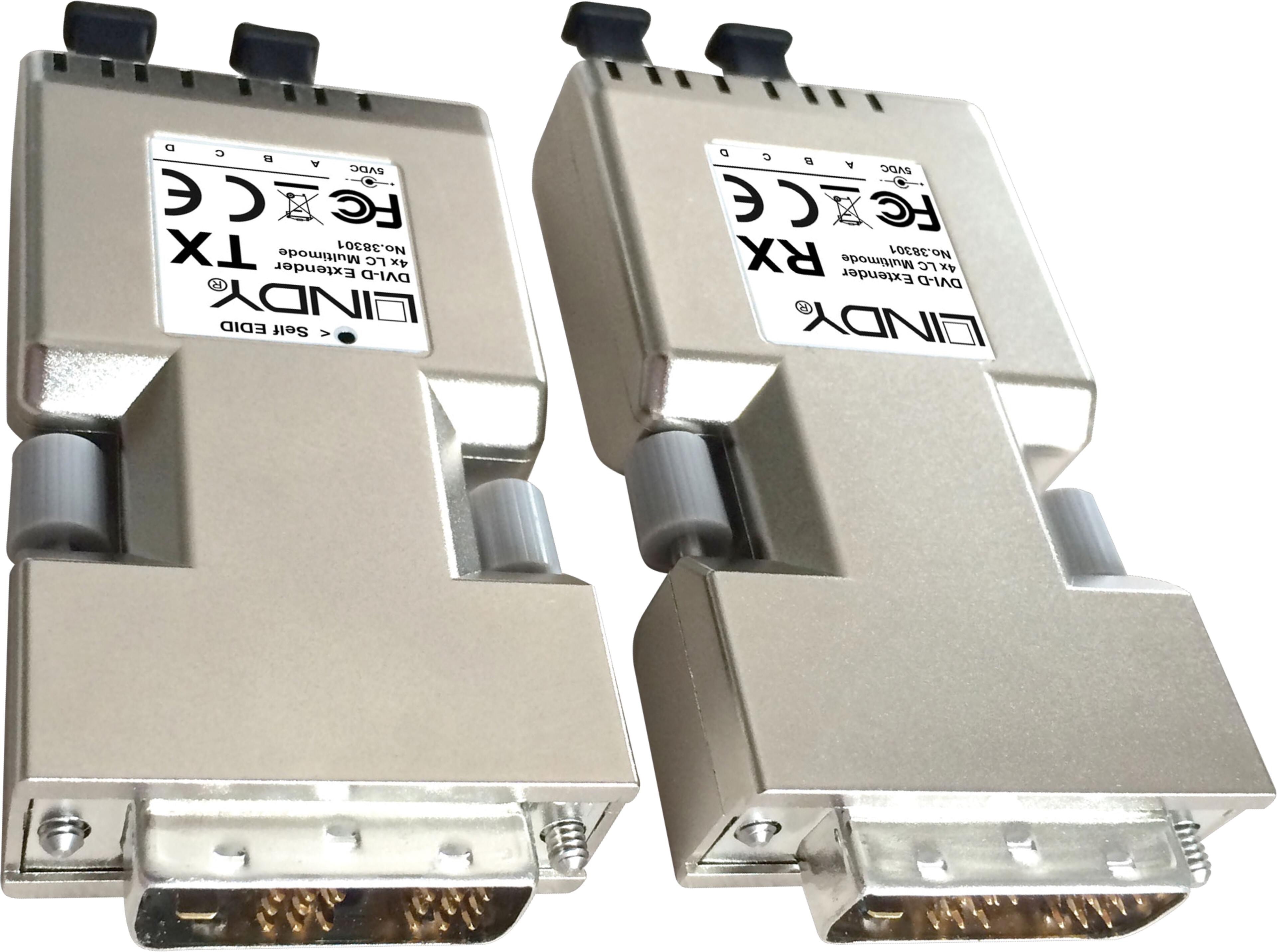 LINDY DVI-D LWL Extender 500 m