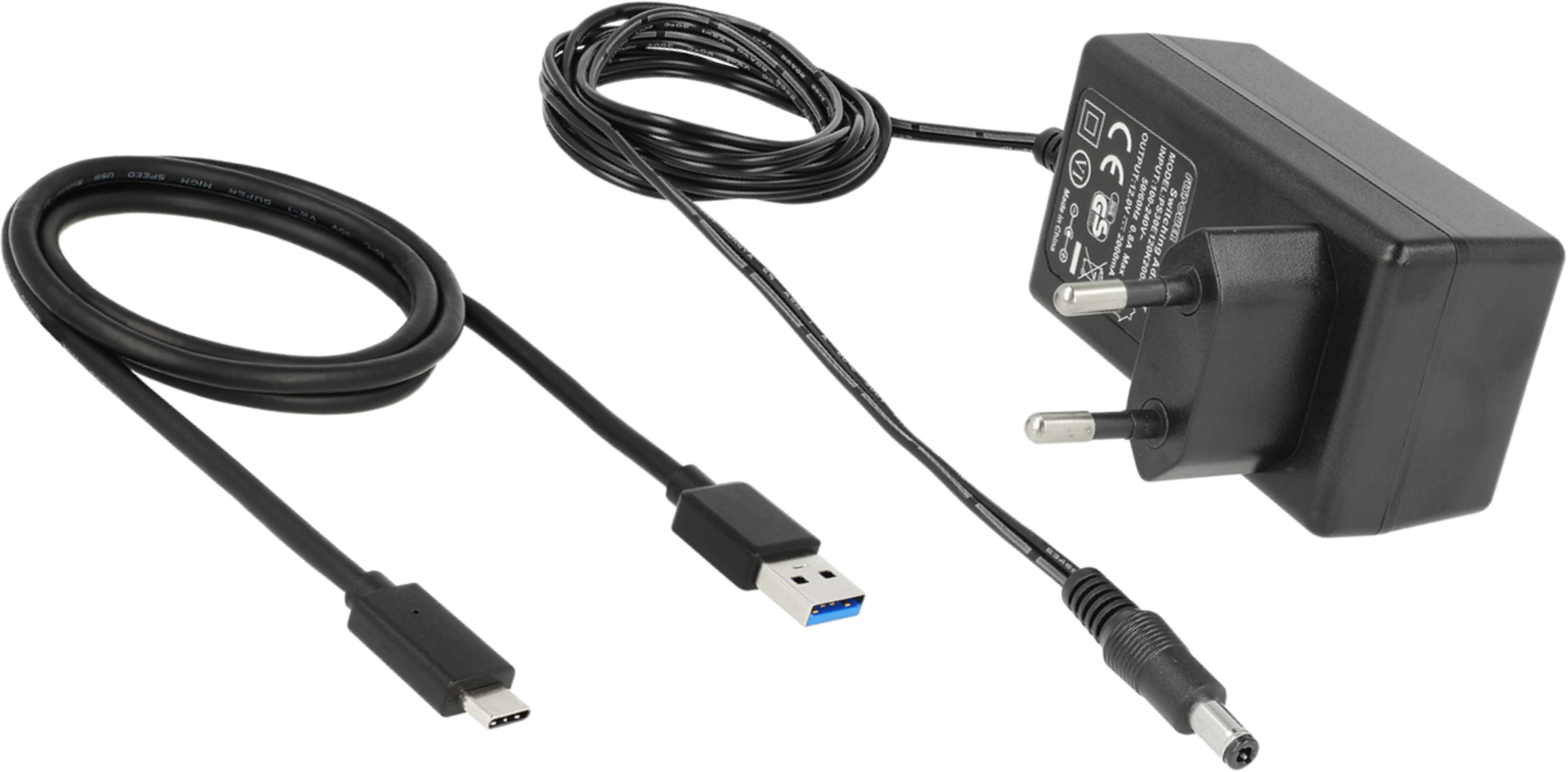 Delock USB Hub 3.1 4-port Black