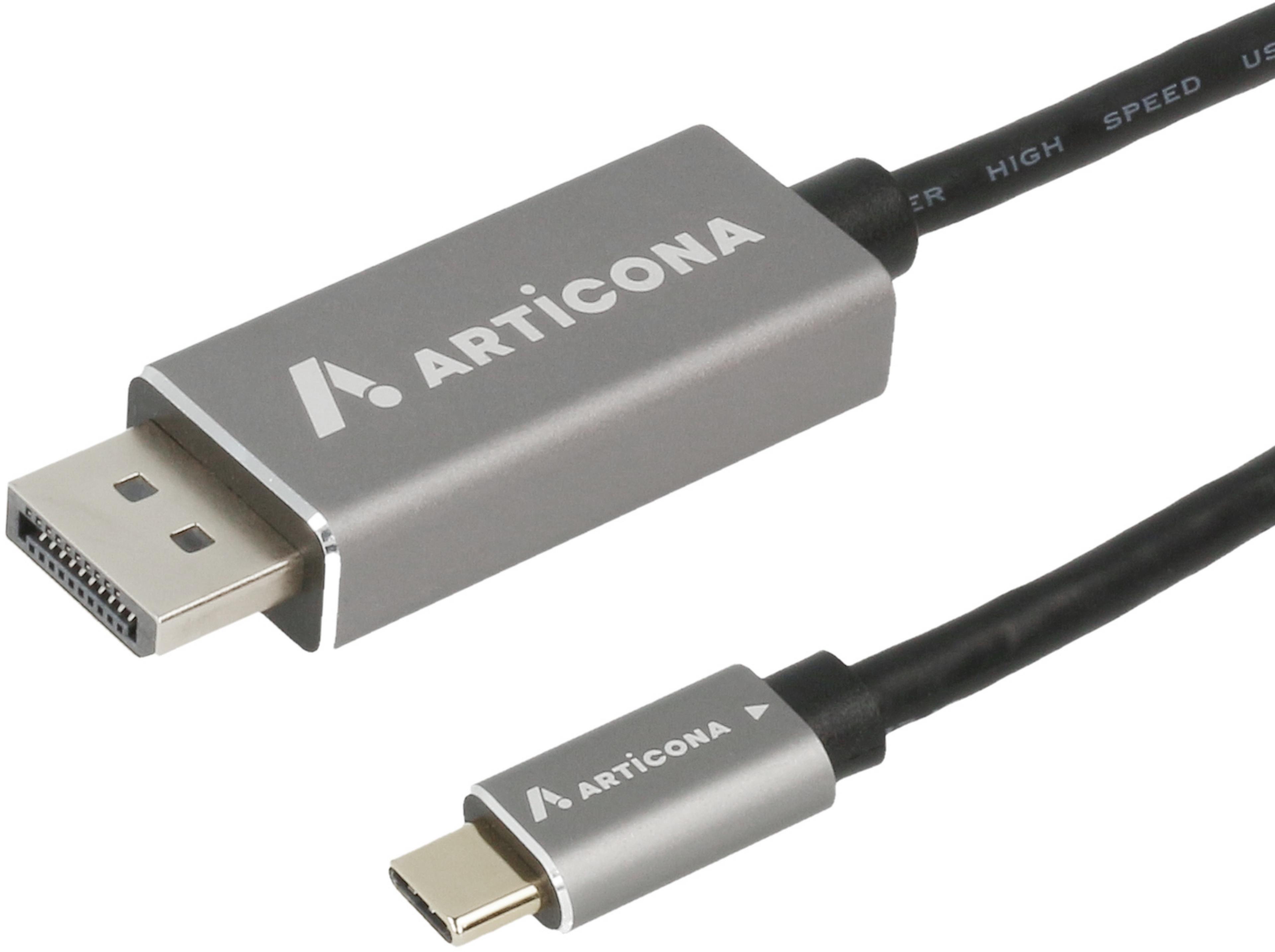 USB-C - DisplayPort m/m kábel 2 m