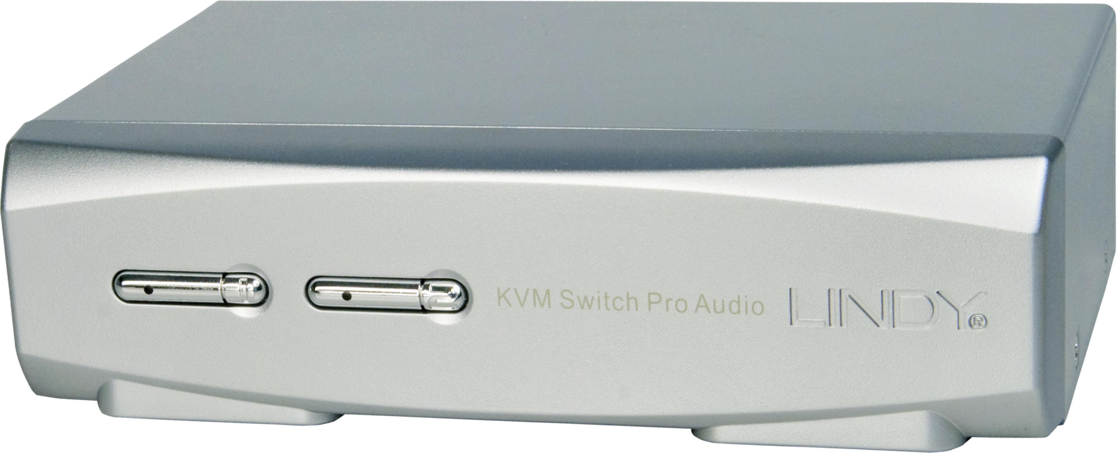 LINDY KVM-Switch PRO DisplayPort 2-Port