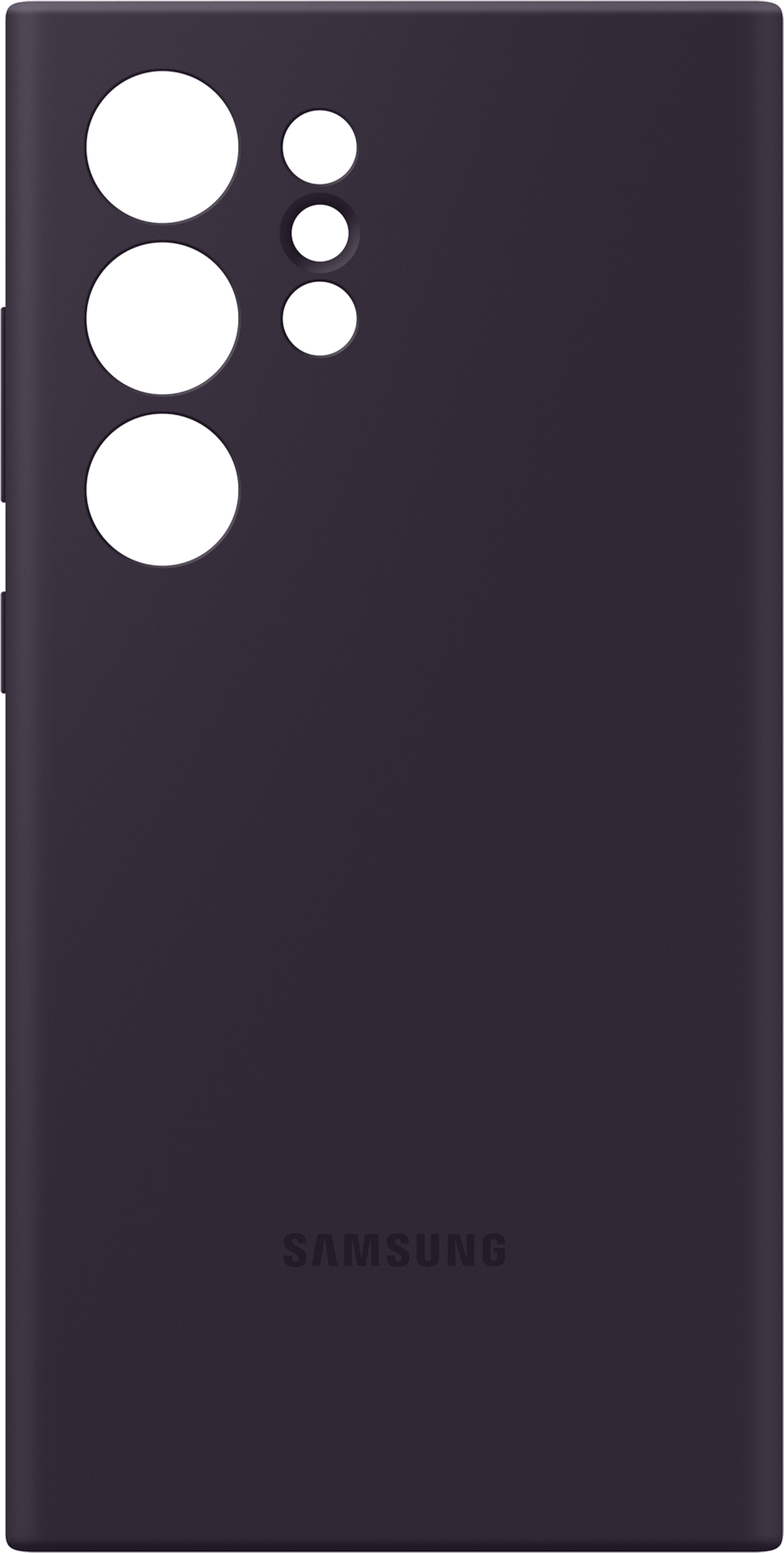 Samsung S24 Ultra Silicone Case Dark Vio