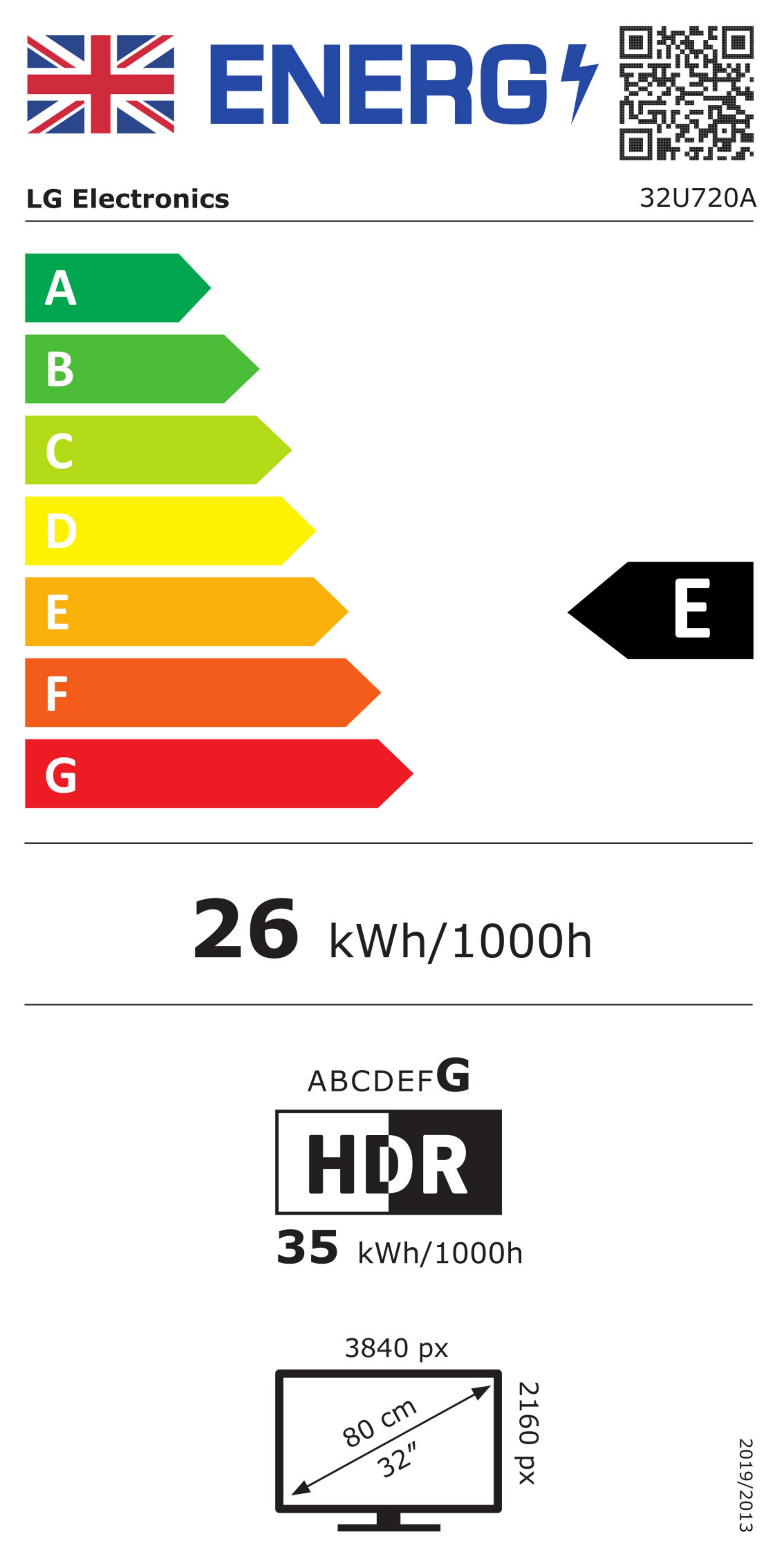 LG 32U720A-B UltraFine Monitor