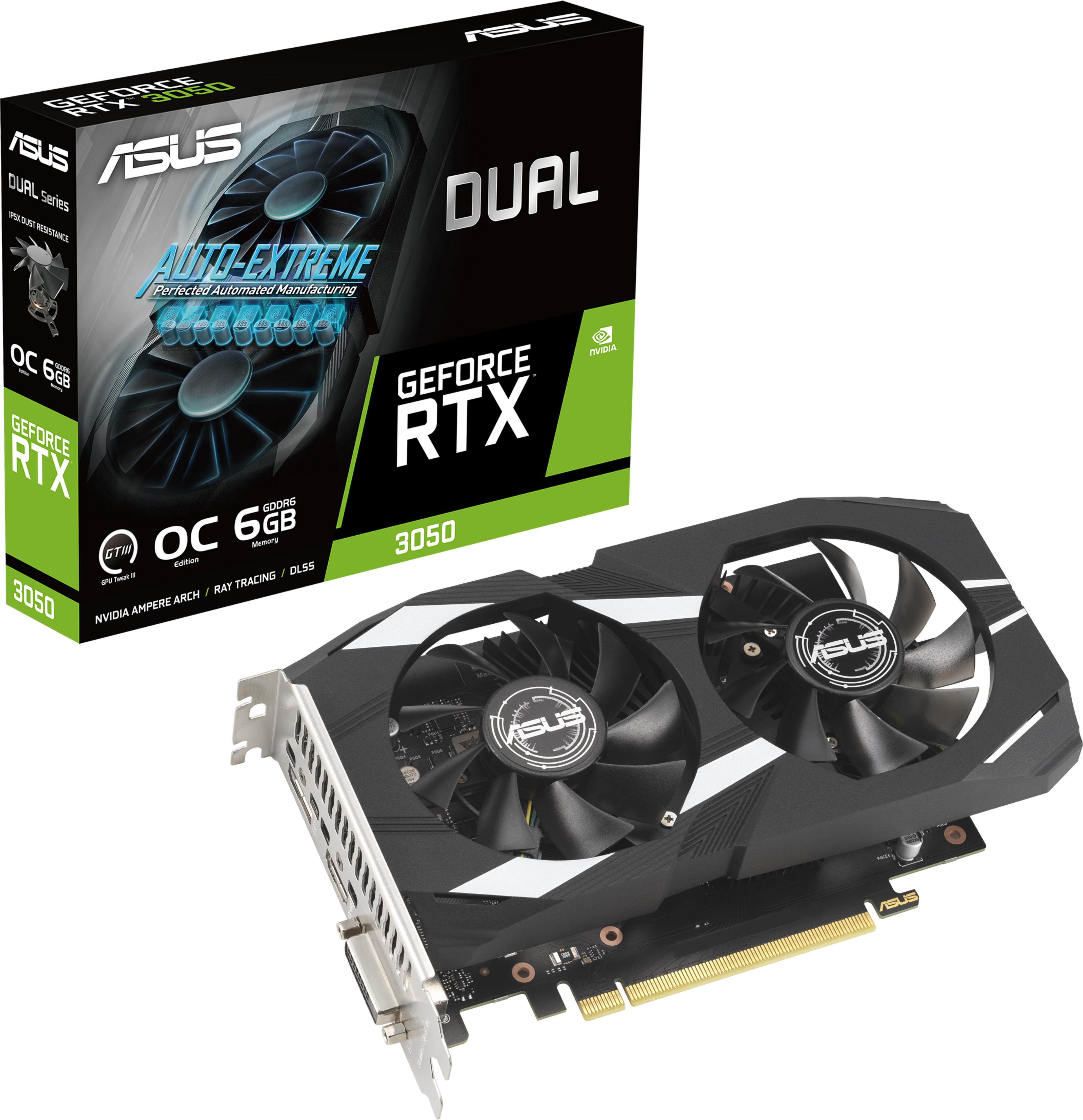 ASUS Dual GeForce RTX 3050 Graphics Card