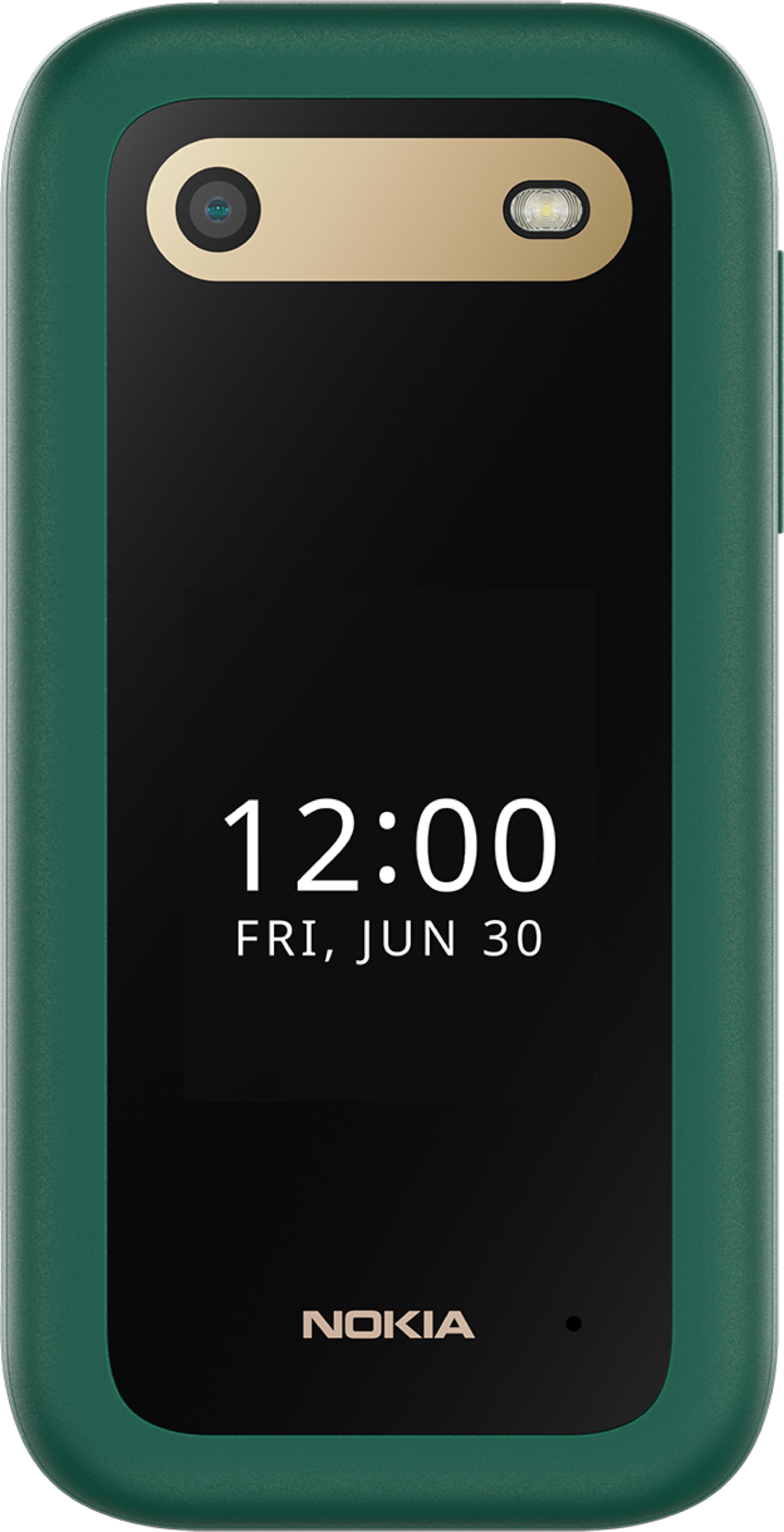 Nokia 2660 Flip Phone Green