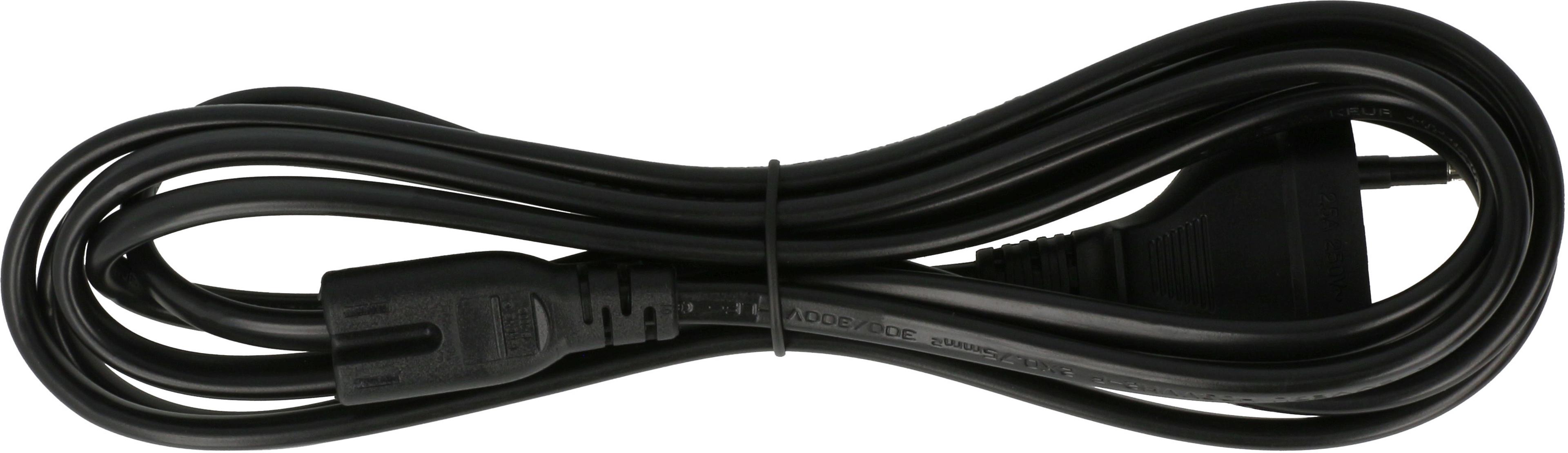 Power Cable Local/m - C7 2m Black