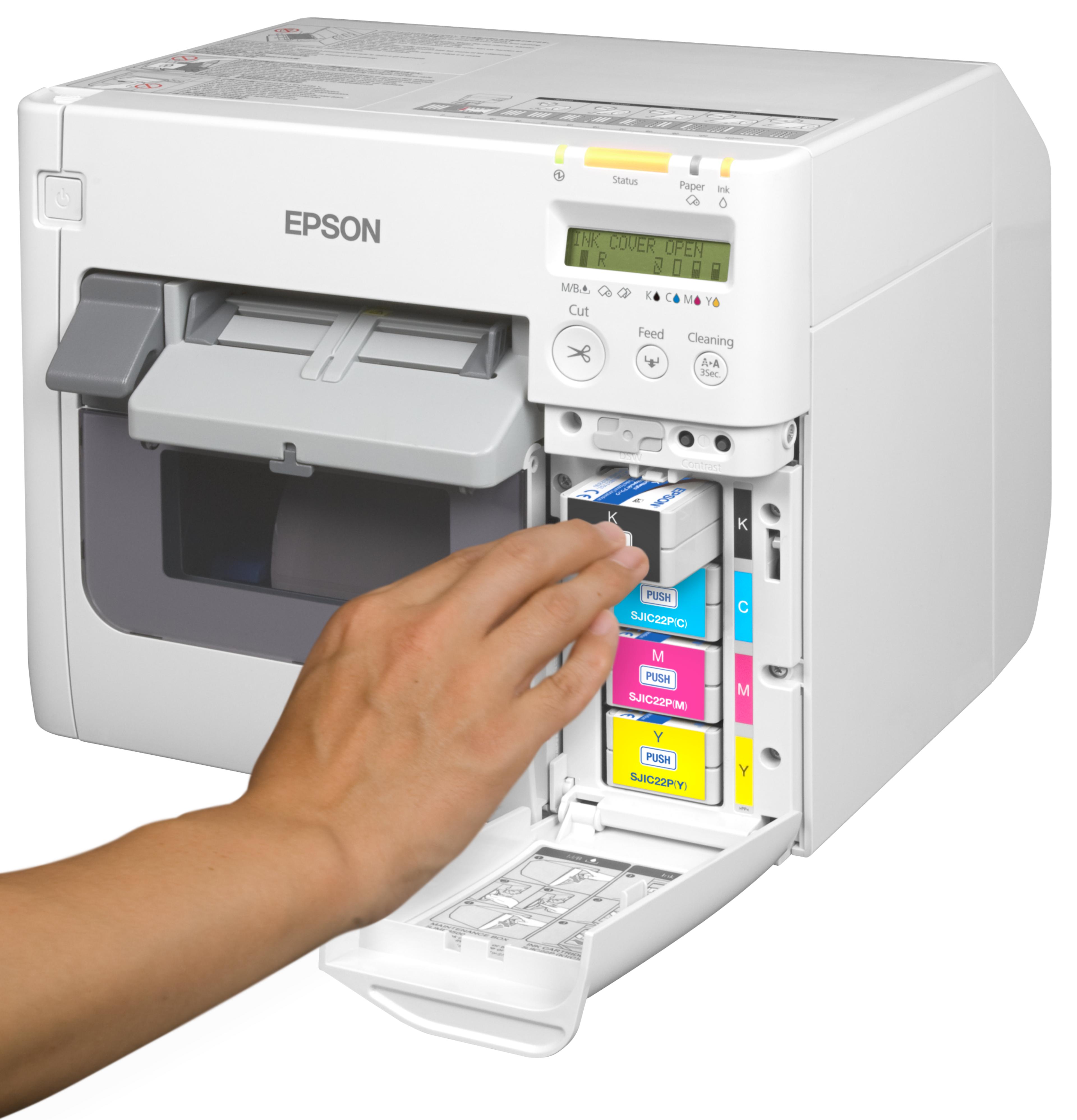 Epson TM-C3500 Ethernet Printer