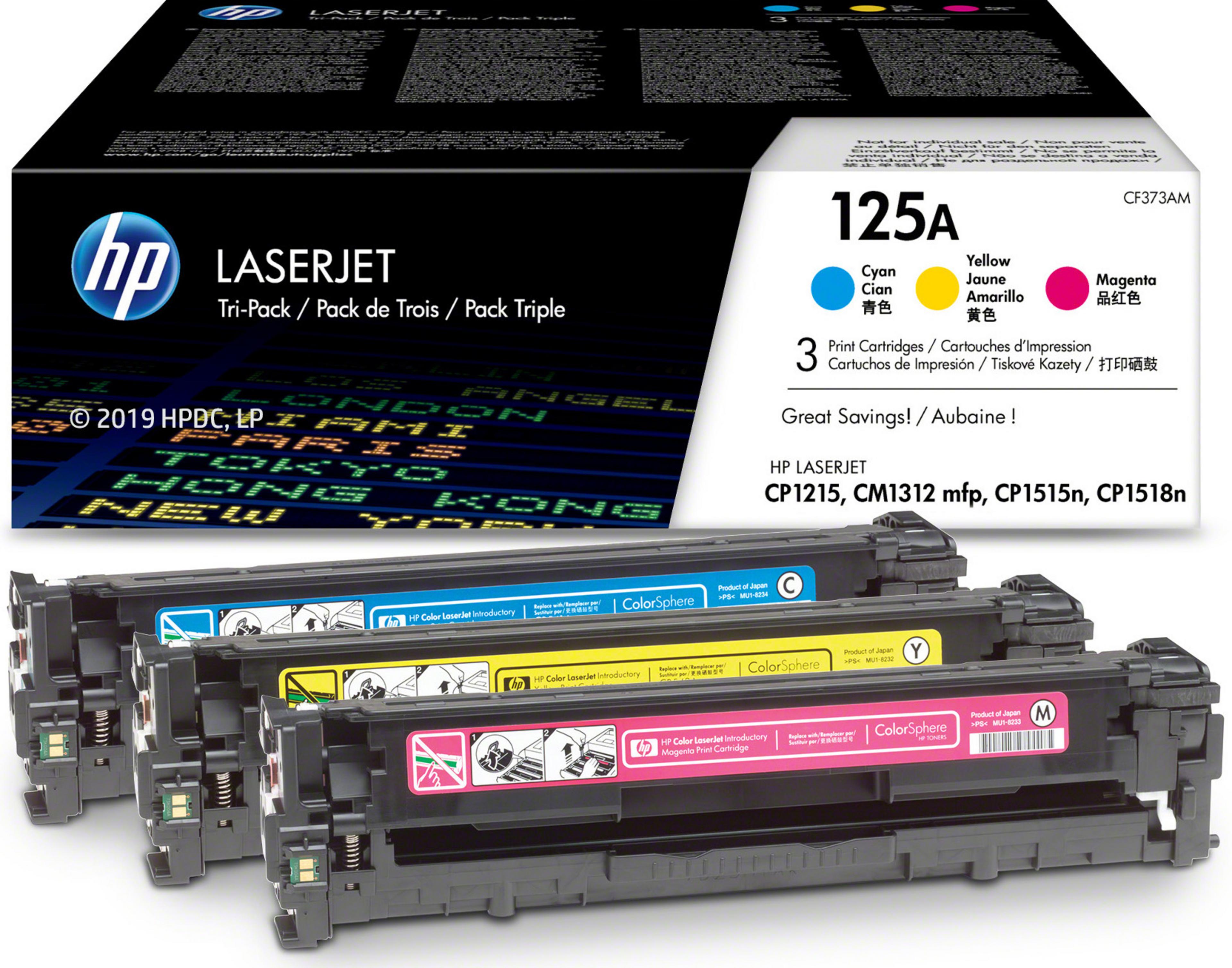 HP 125A Toner Multipack