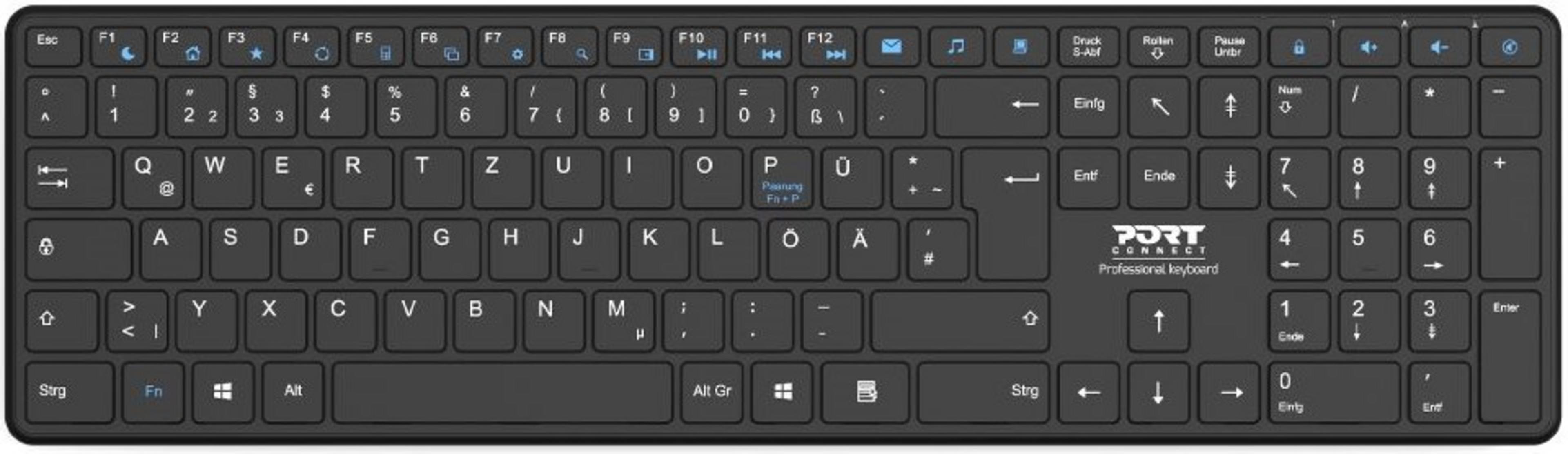 Port Office Bluetooth Recharge. Tastatur